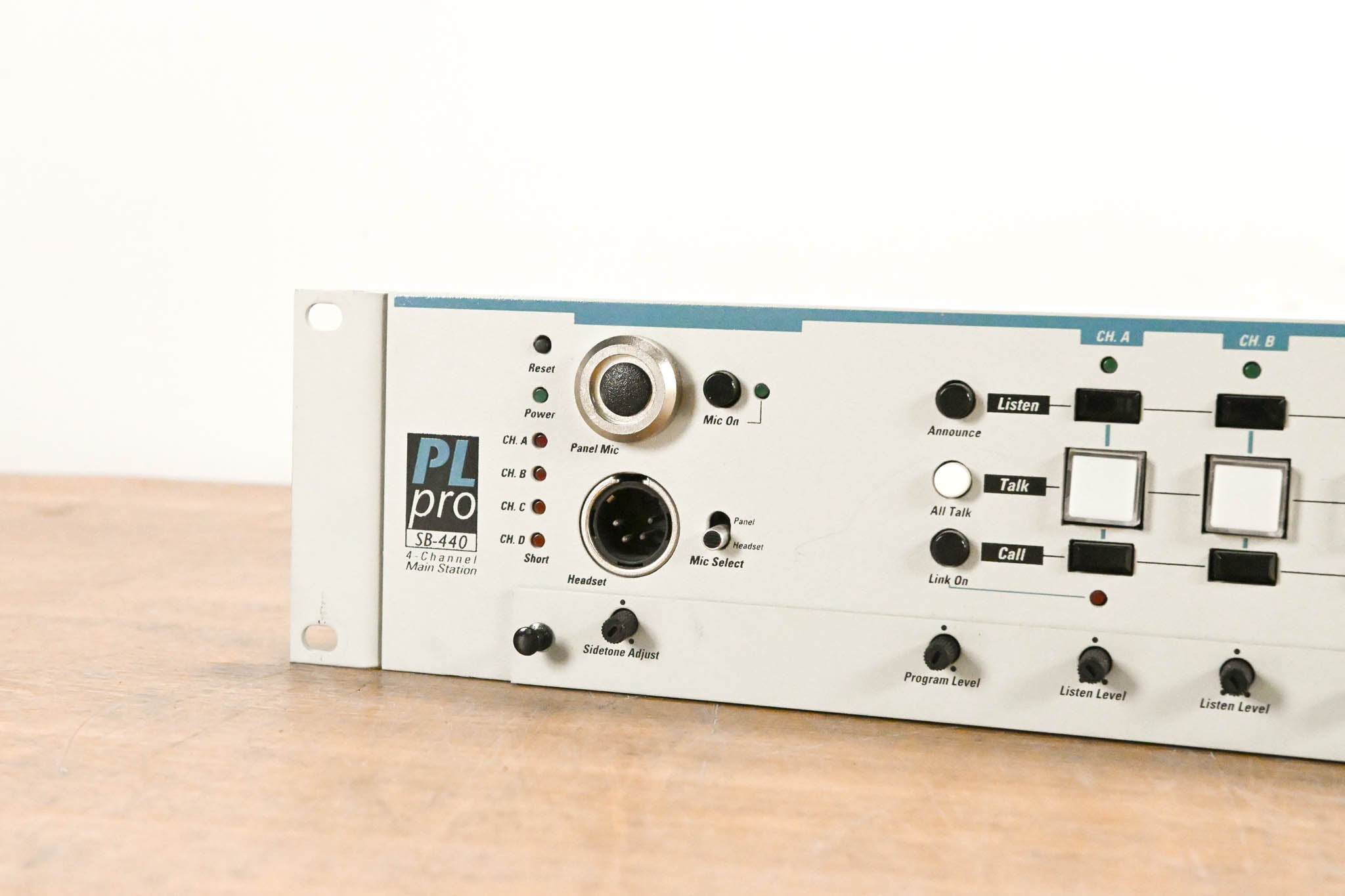 Clear-Com SB-440 4-Channel Intercom Main Station