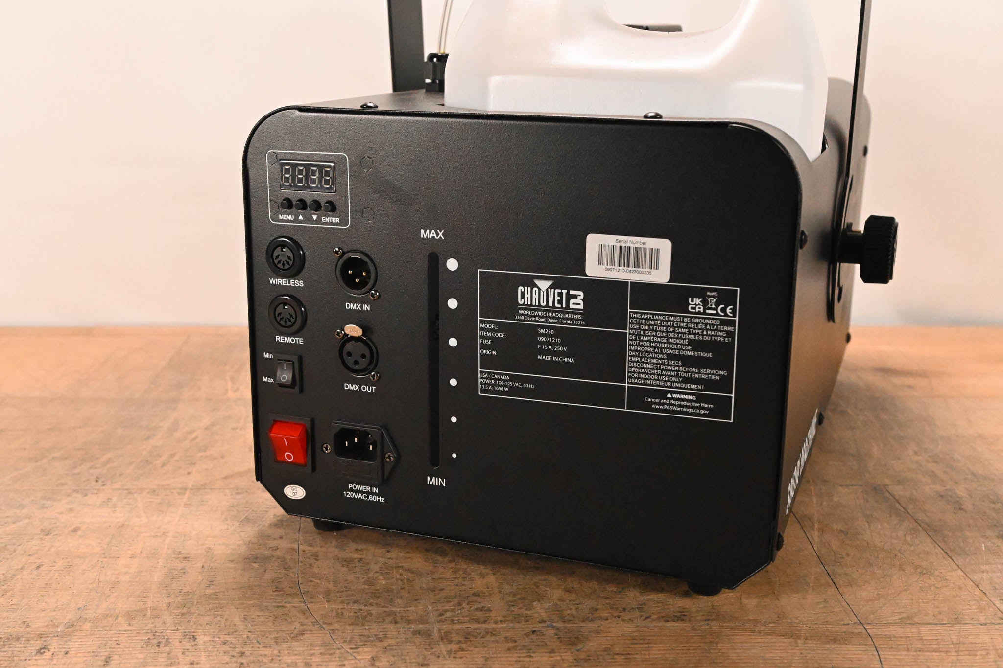 Chauvet SM250 Snow Machine