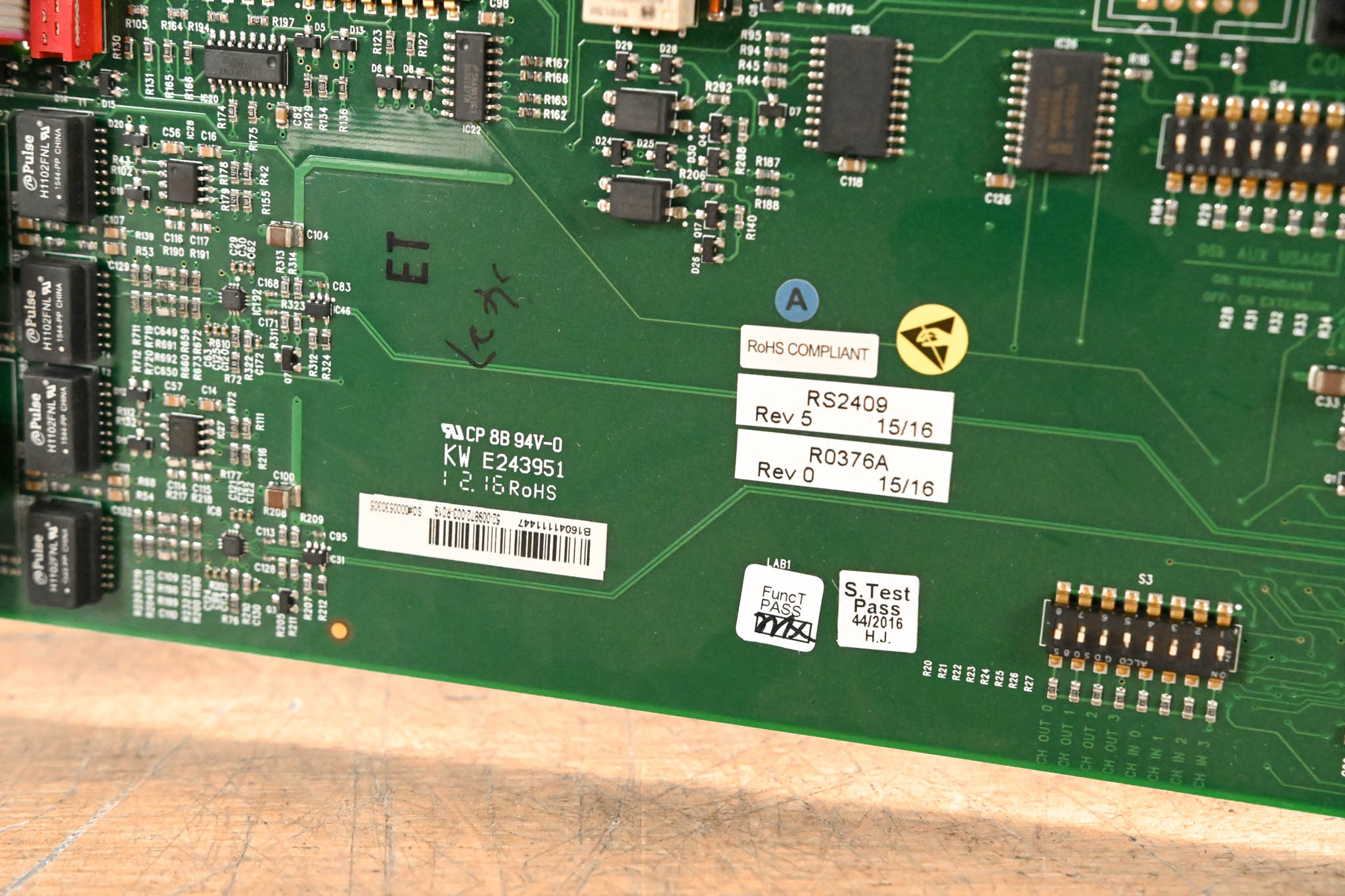 Studer MADI I/O Card for D21m Modular I/O System
