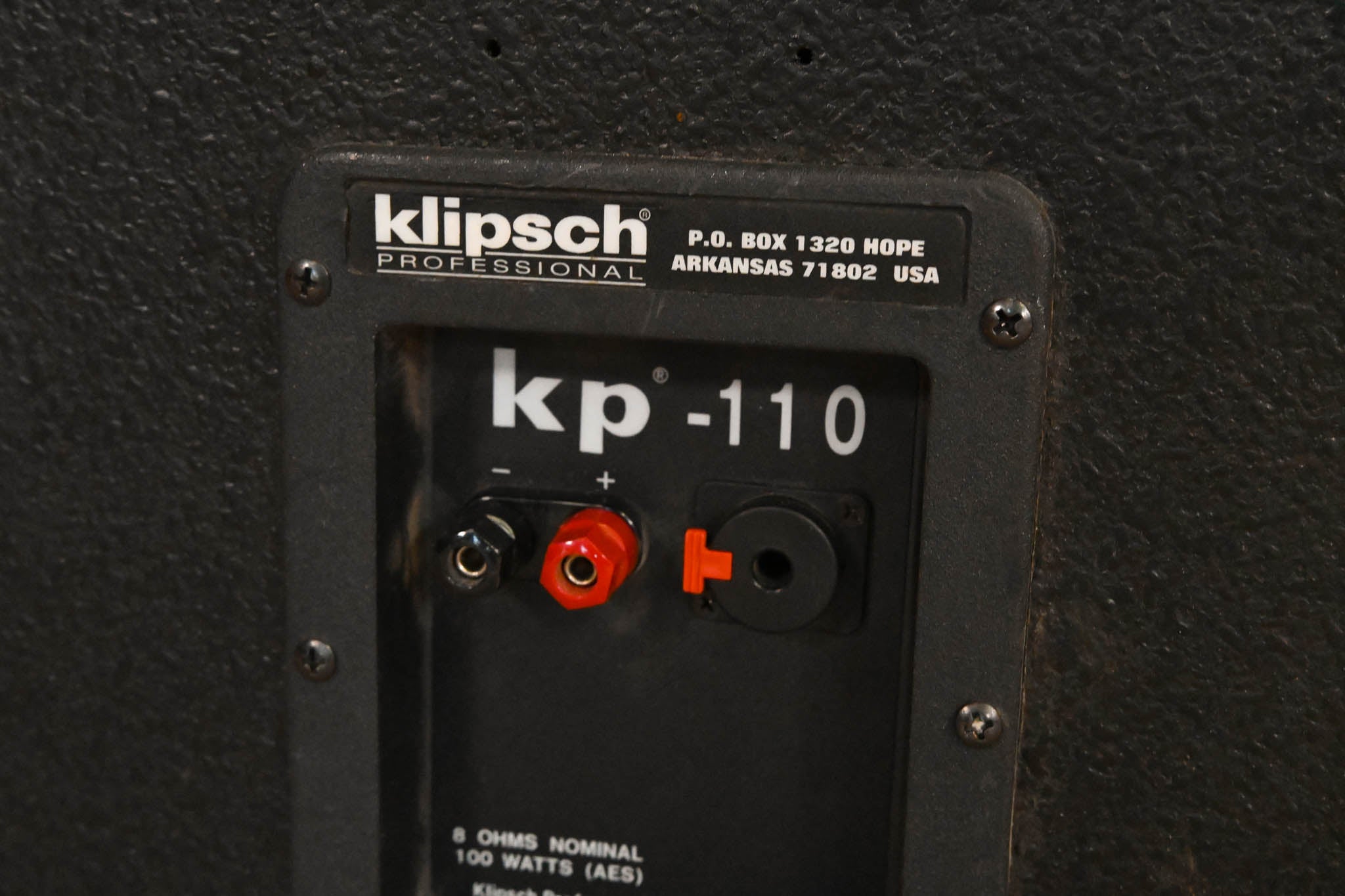 Klipsch KP-110 10" 2-Way Passive PA Speaker