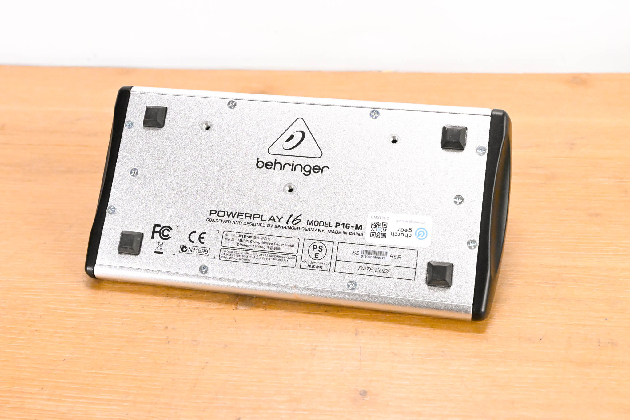 Behringer Powerplay P16-M 16-Channel Digital Personal Mixer