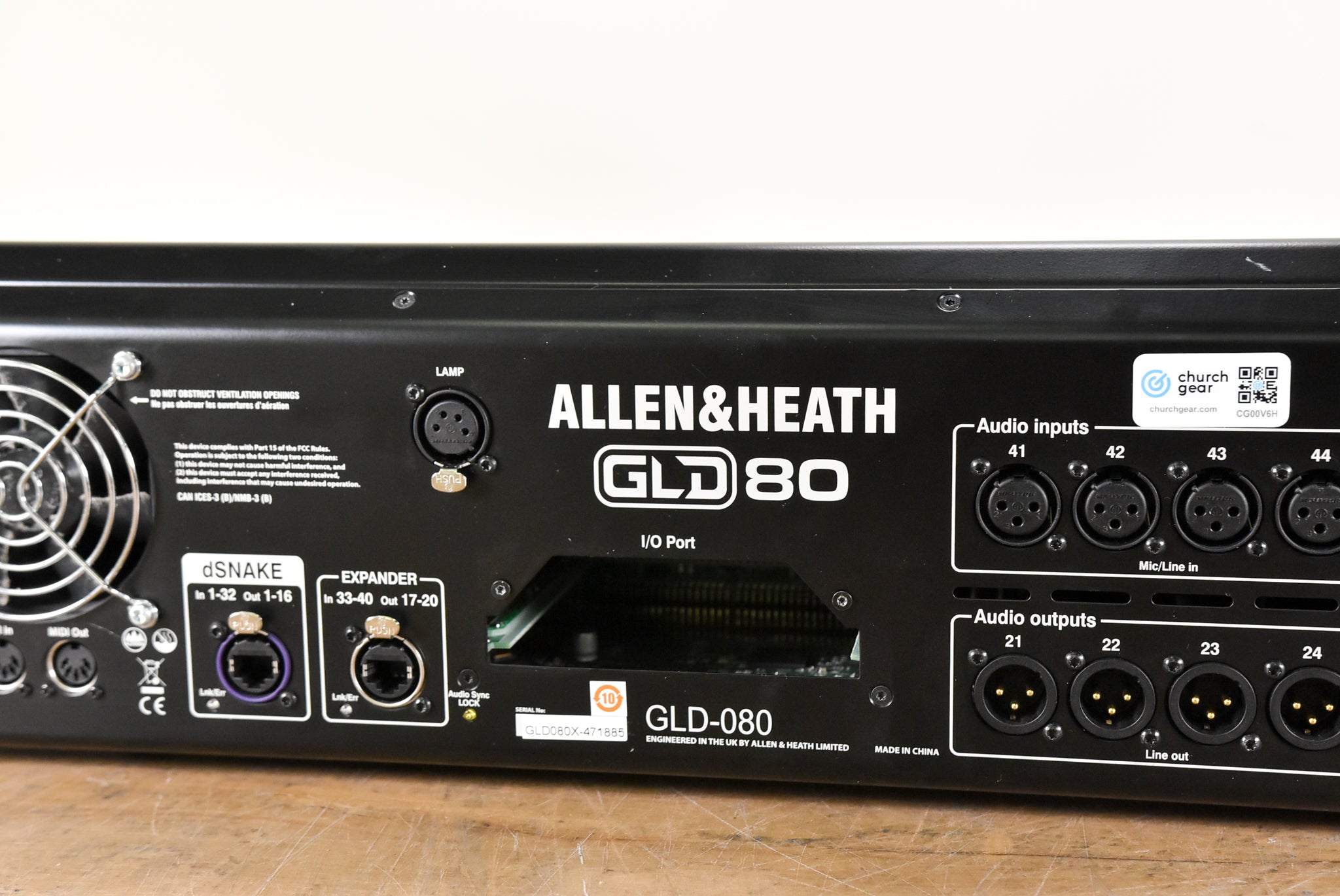 Allen & Heath GLD-80 Digital Audio Mixing Surface CG00V6H
