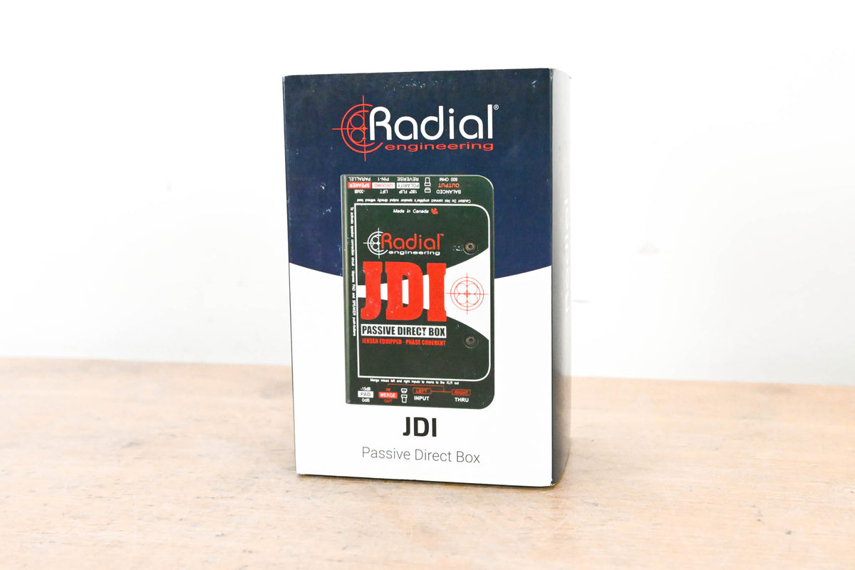 Radial Engineering JDI MK3 Jensen-Equipped 1-Channel Passive Direct Box