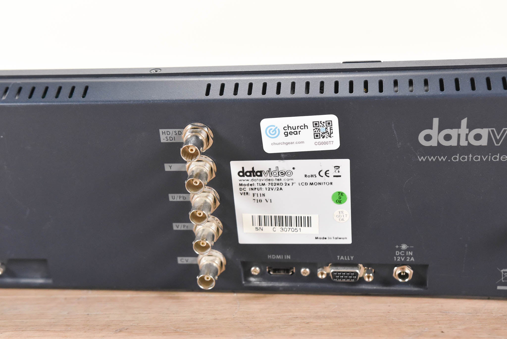 Datavideo TLM-702HD 2 x 7