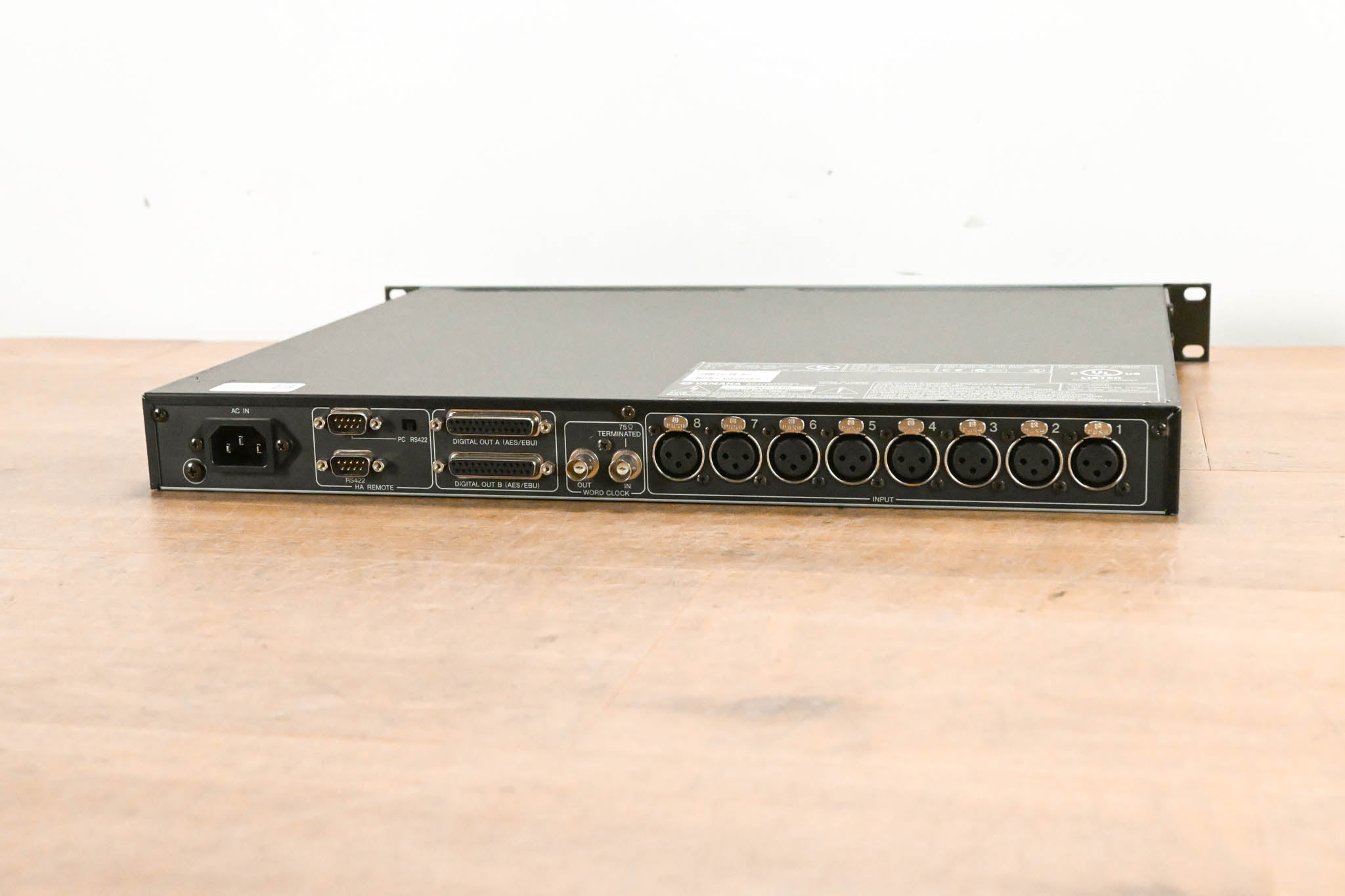 Yamaha AD8HR AD Converter with Remote Preamp