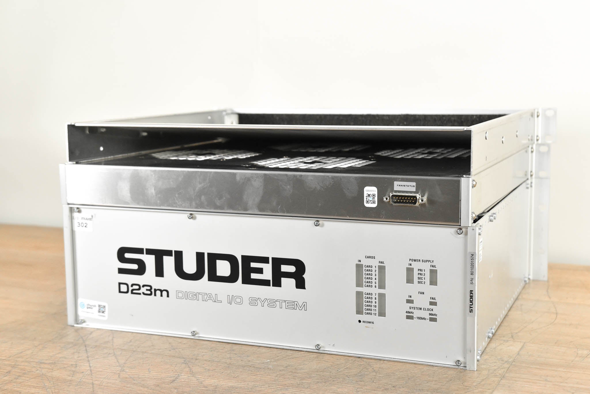 Studer D23m I/O System w/ A-Link HD Card, Fan Module, and Filter Module