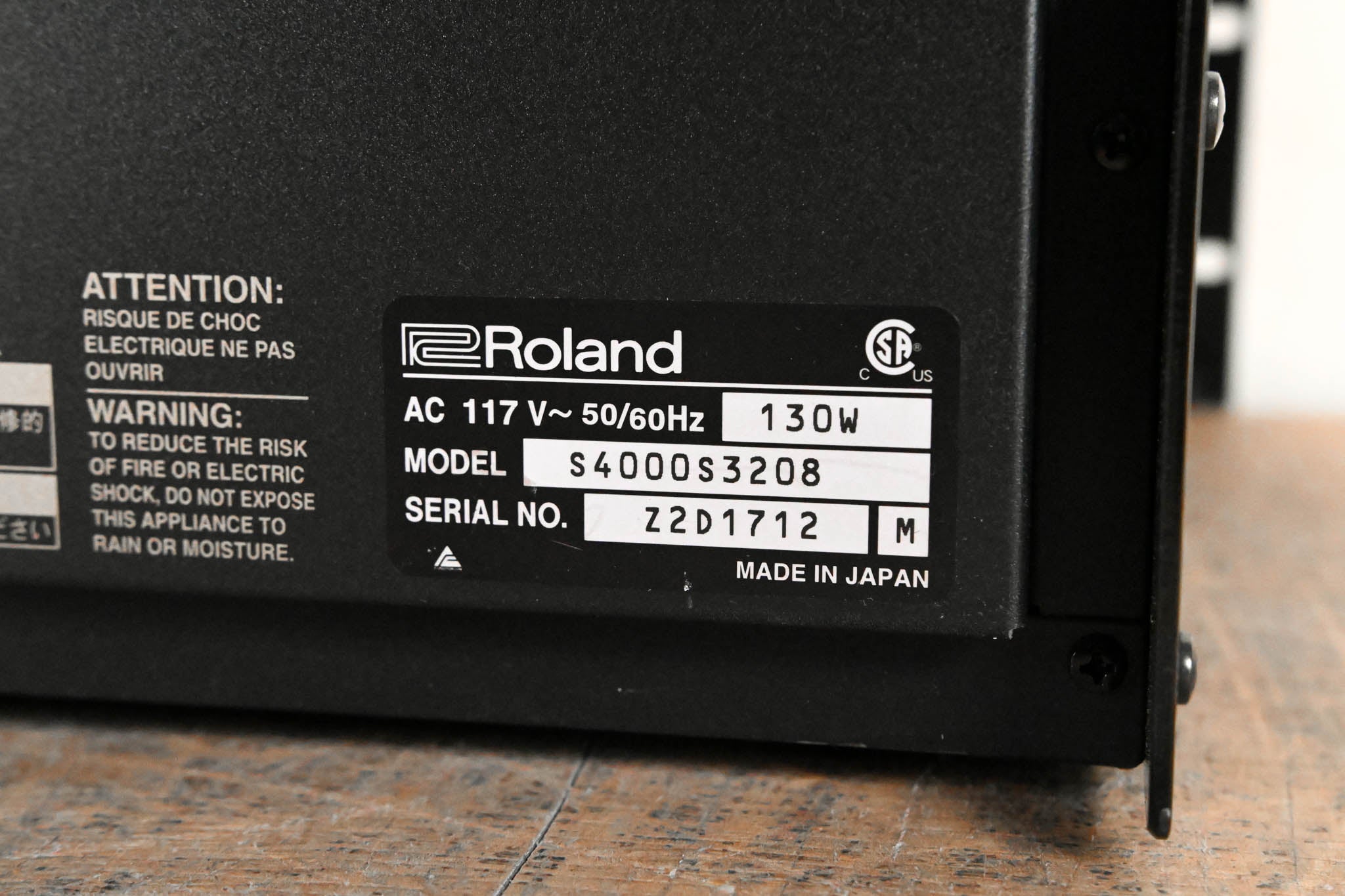 Roland S-4000S-3208 Digital Snake 32x8 Modular Stage Unit