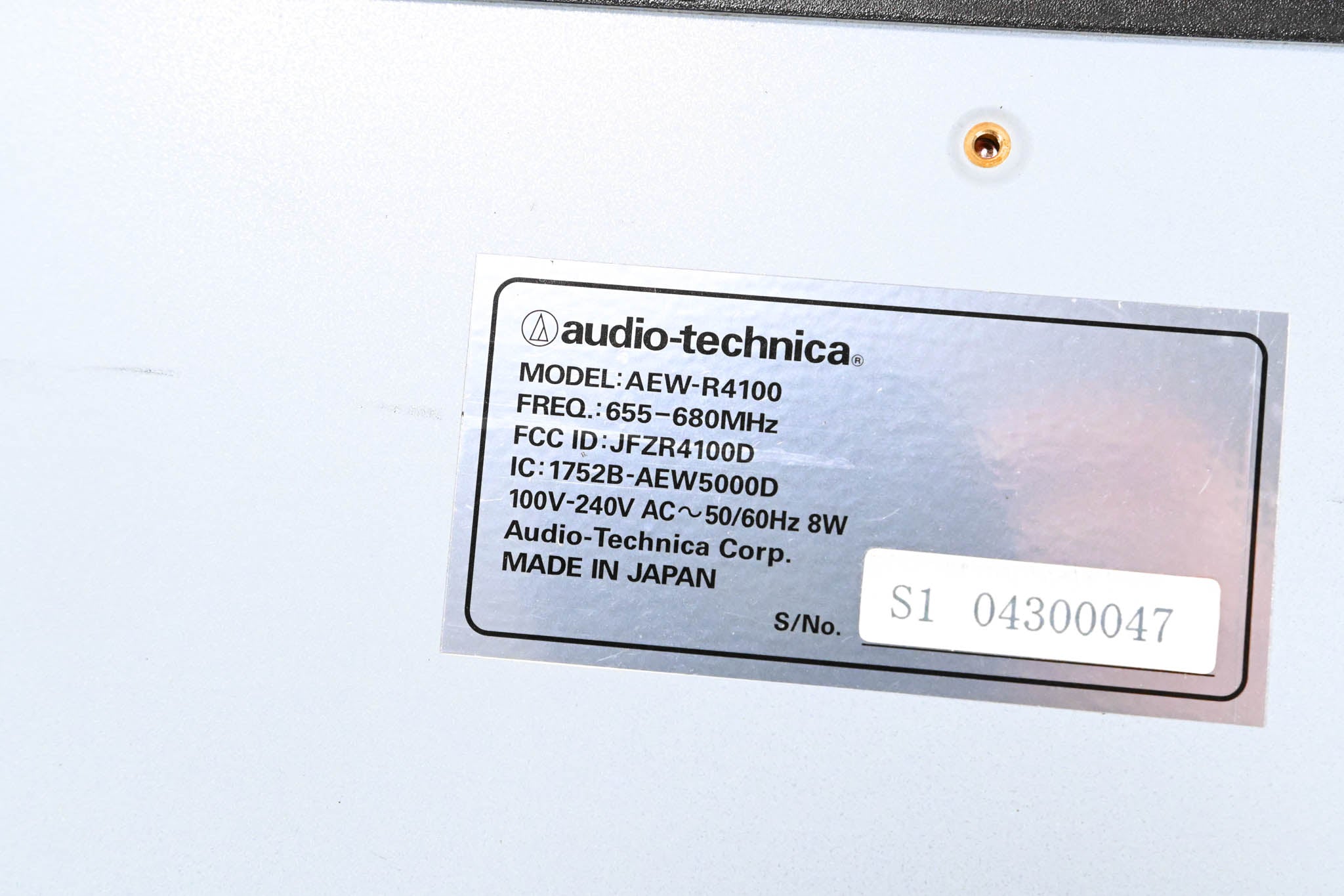 Audio-Technica AEW-4230D Handheld Wireless System - D Band: 655-680 MHz