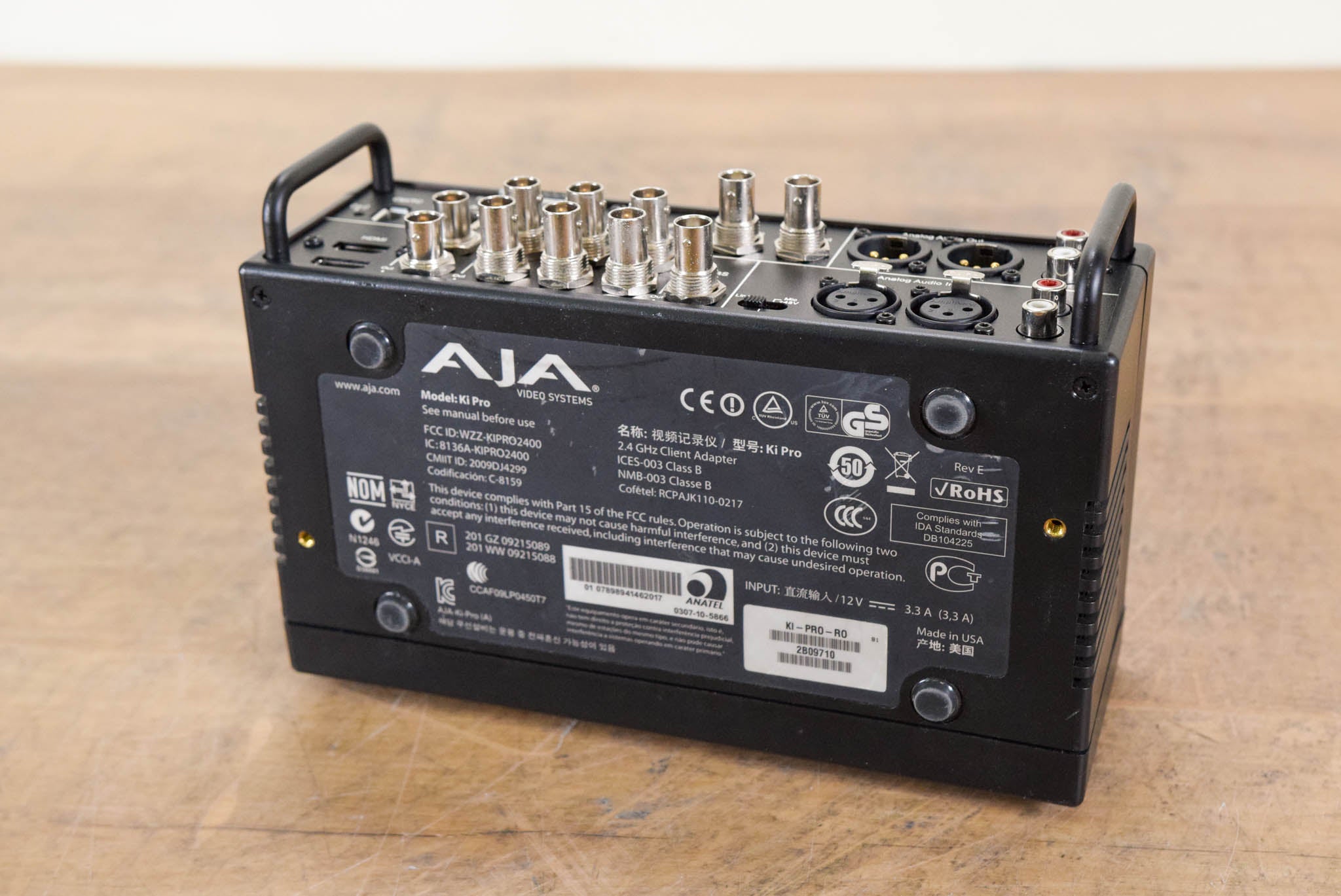 AJA Ki Pro HD/SD Video Recorder/Playback -NO POWER SUPPLY