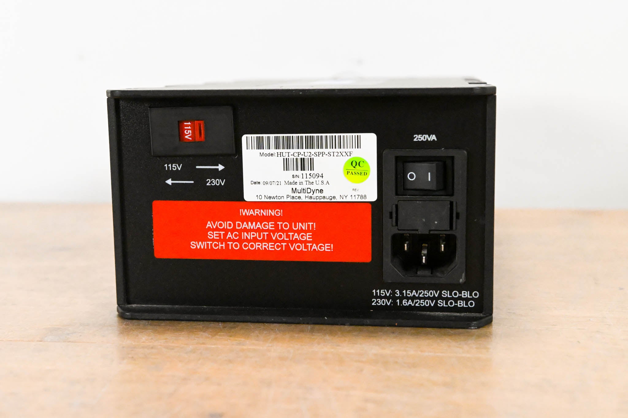 MultiDyne HUT-CP-U2-SPP-ST2XXF Powered HUT SMPTE System - Camera Side