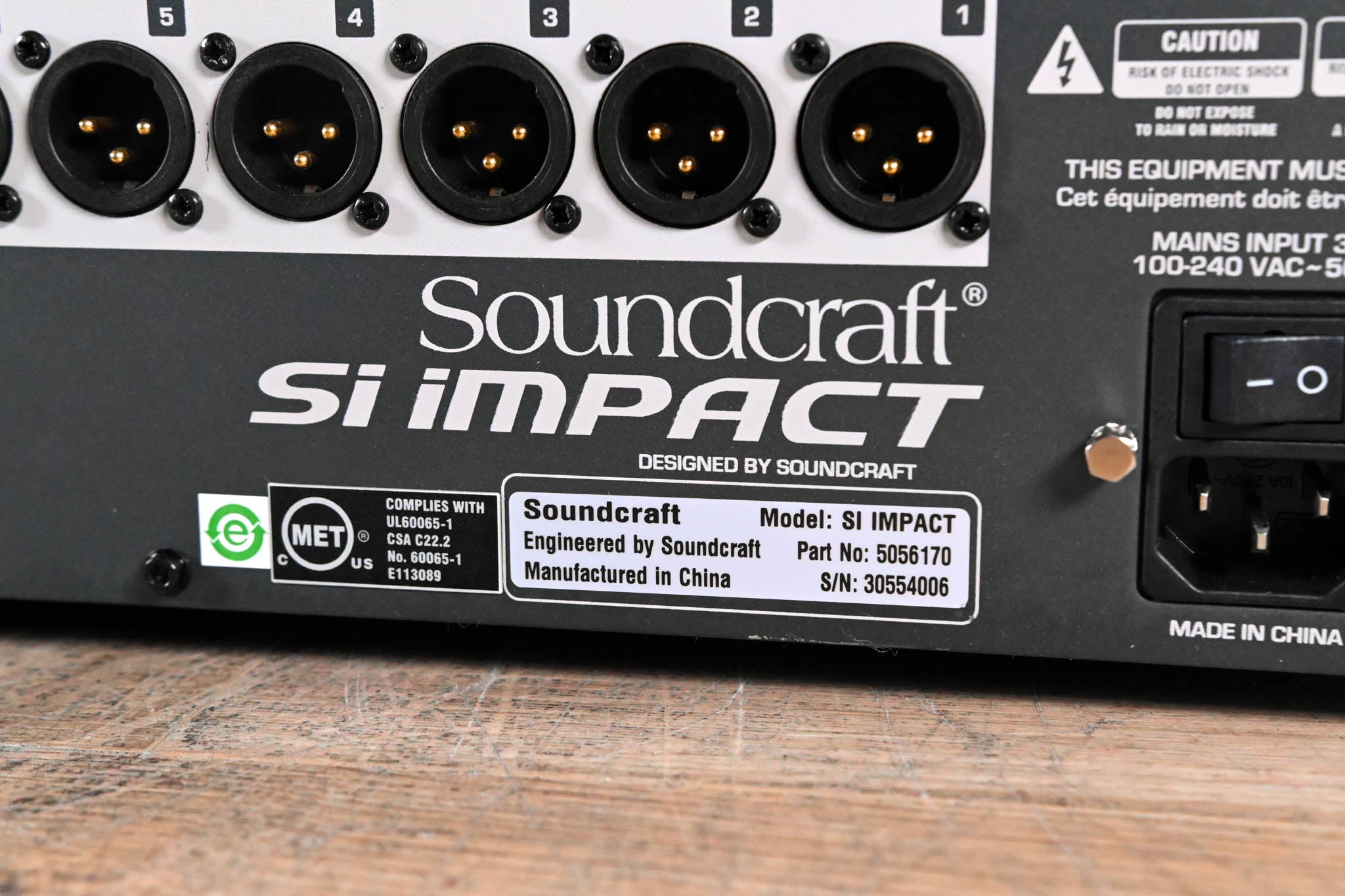 Soundcraft Si Impact 40-Input Digital Mixing Console