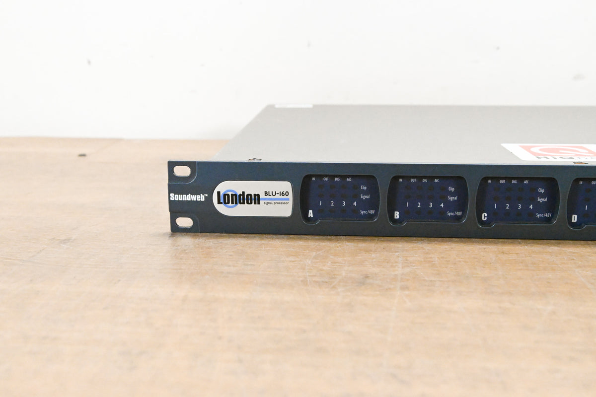 BSS London BLU-160 Networked Signal Processor