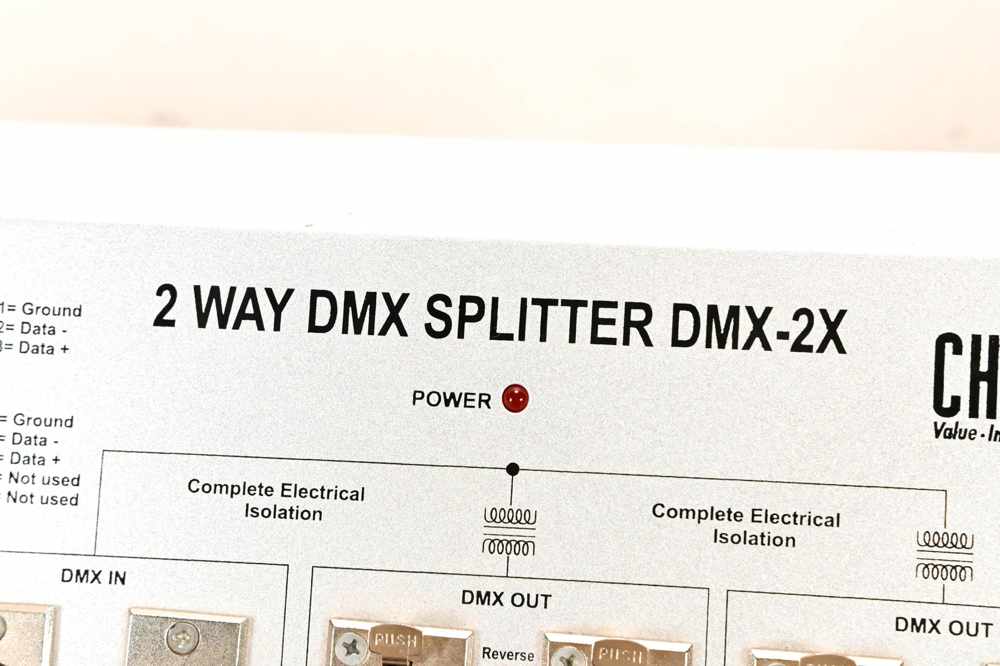 Chauvet DMX2X 2-Way DMX Splitter