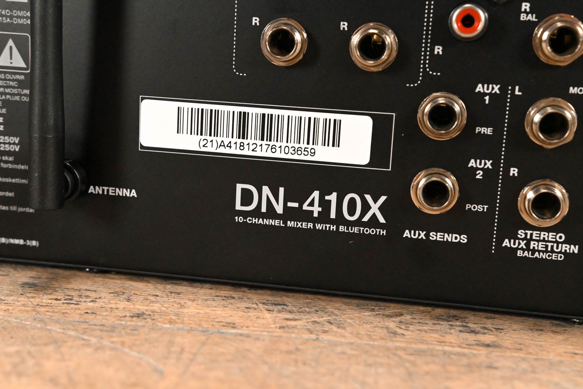 Denon DN-410X 10-Channel Rackmount Mixer with Bluetooth