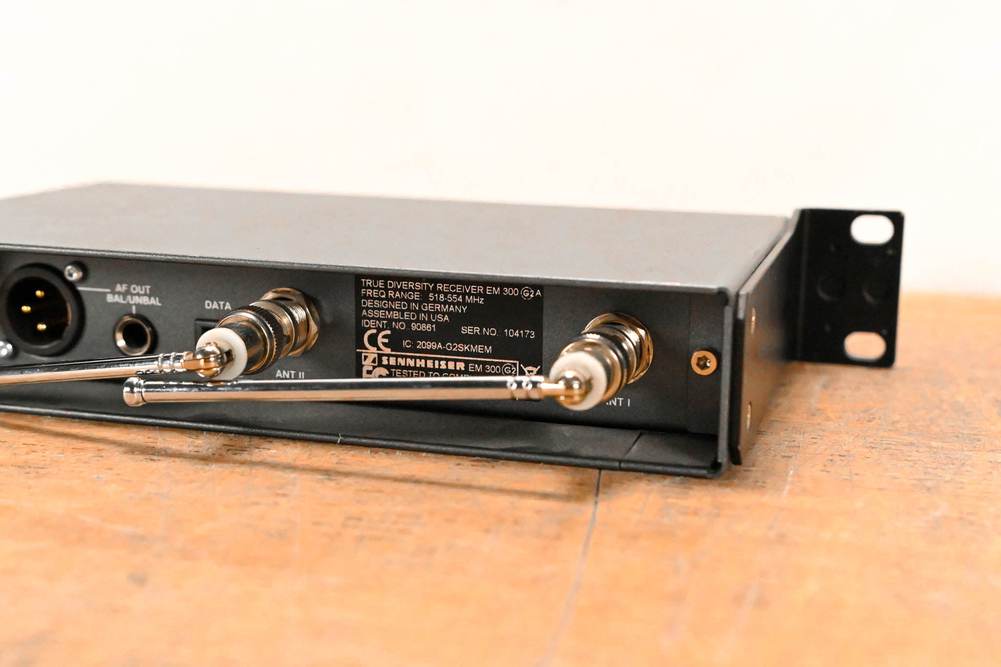 Sennheiser EM 300 G2 Wireless Receiver - 518-554 MHz (NO POWER SUPPLY)