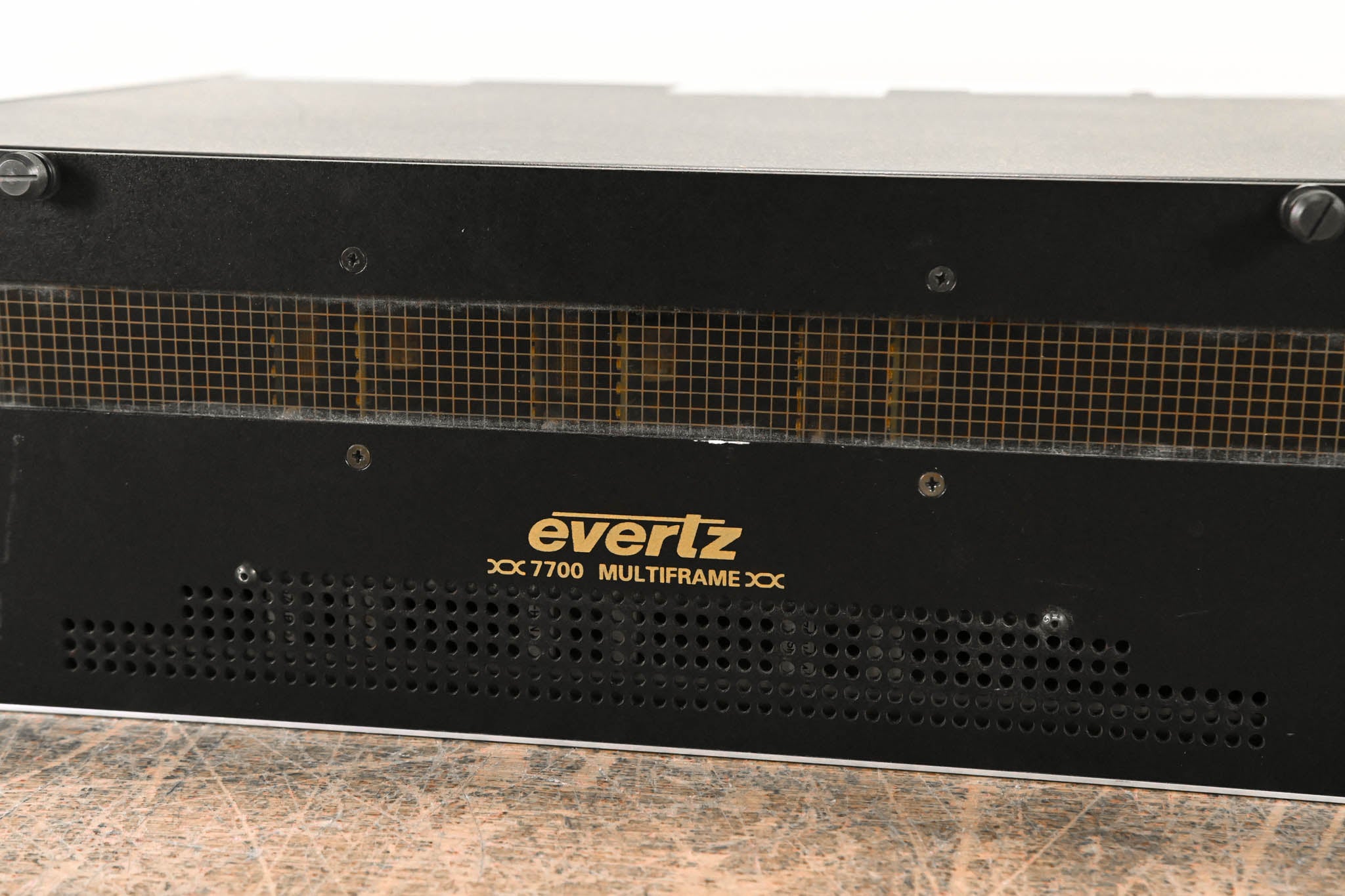Evertz 7700FR-C Multiframe Chassis with Cards CG0046X