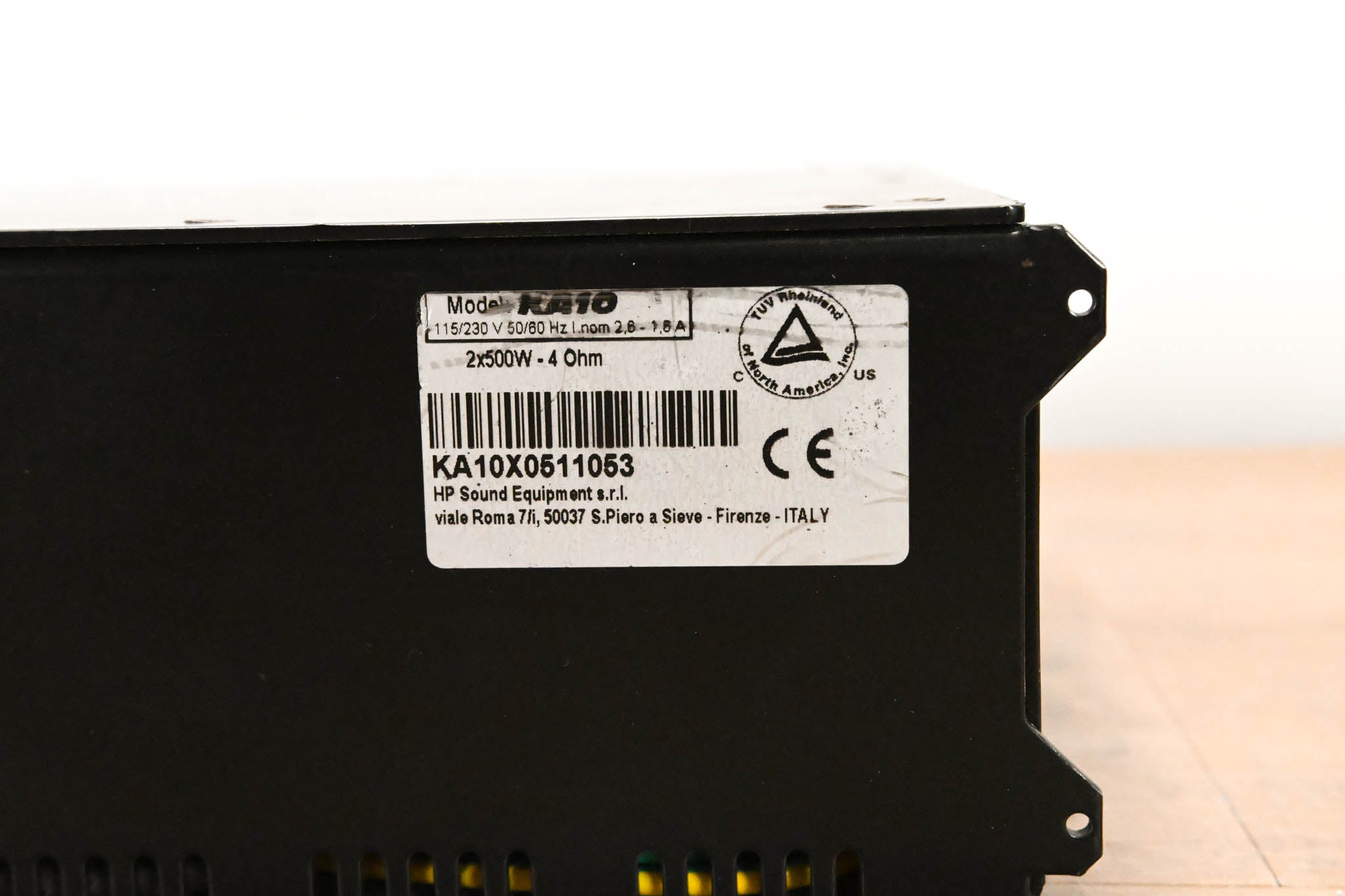 K-Array KA10 Class D Digital Audio Power Amplifier with Onboard DSP