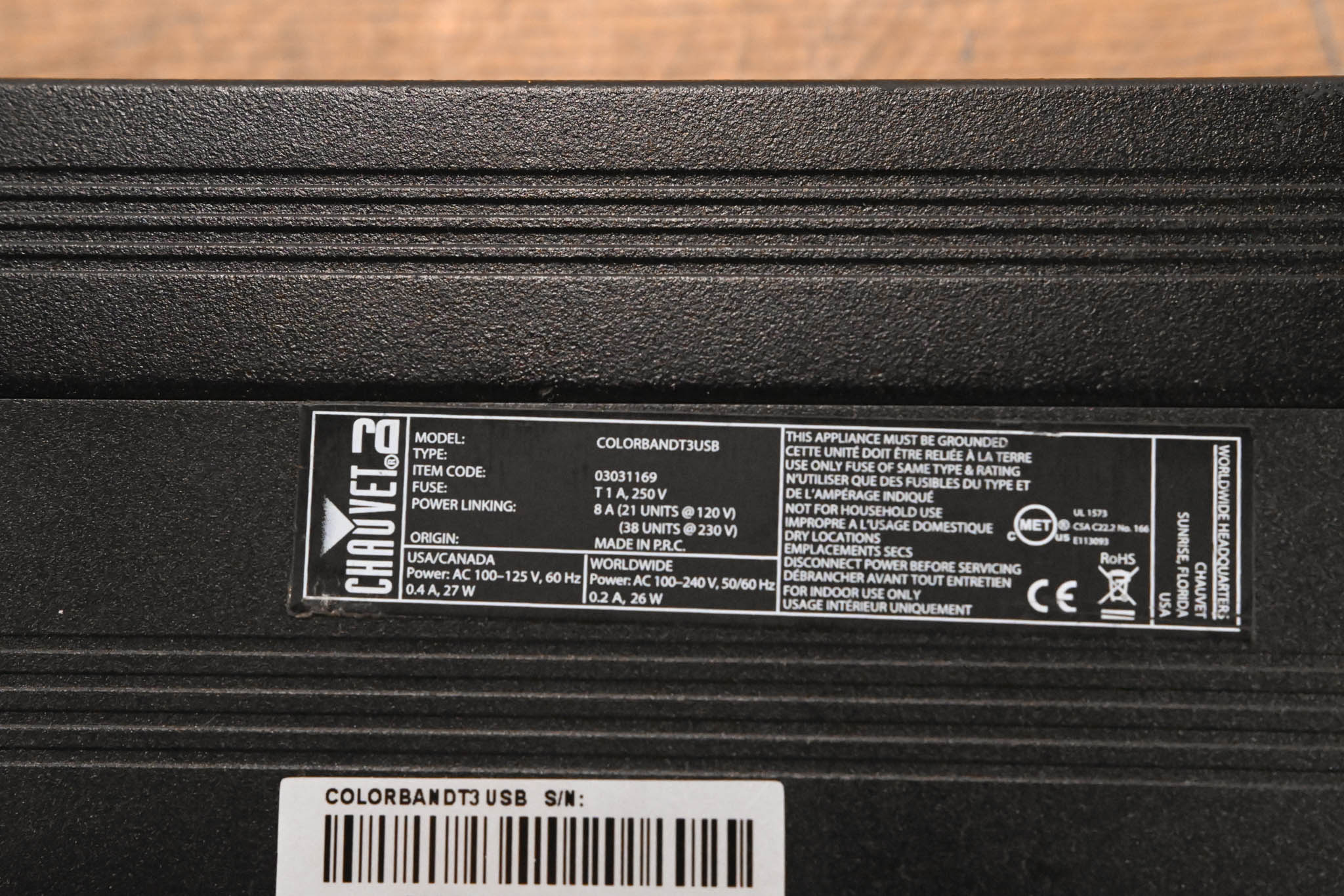 Chauvet COLORband T3USB Linear RGB Wash Light