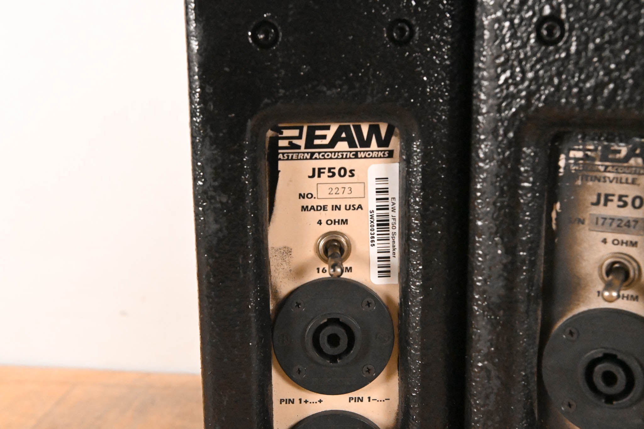 EAW JF50s Compact 2-Way Full Range Passive Loudspeaker (PAIR)