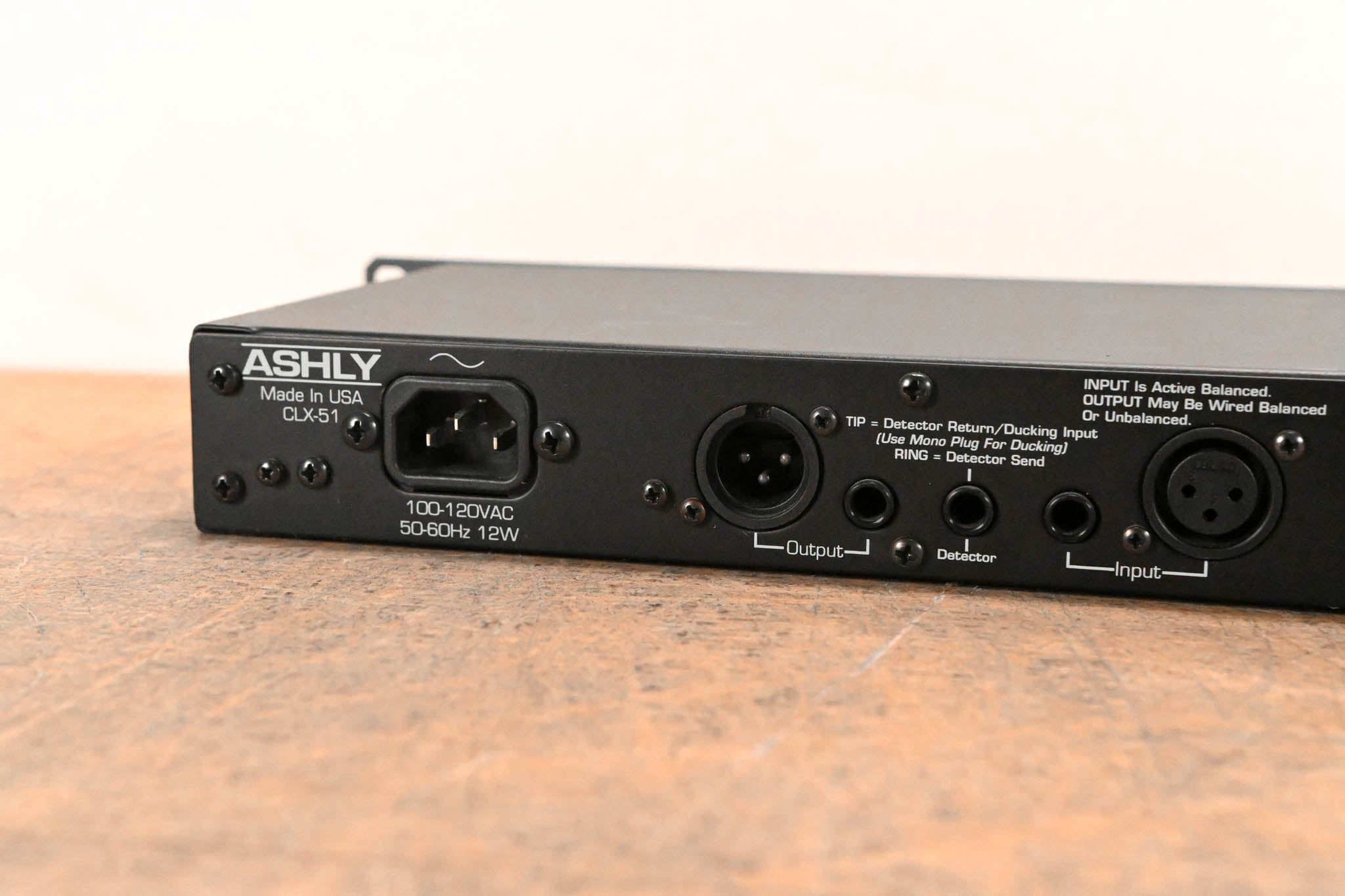 Ashly CLX-51 Peak Compressor/Limiter