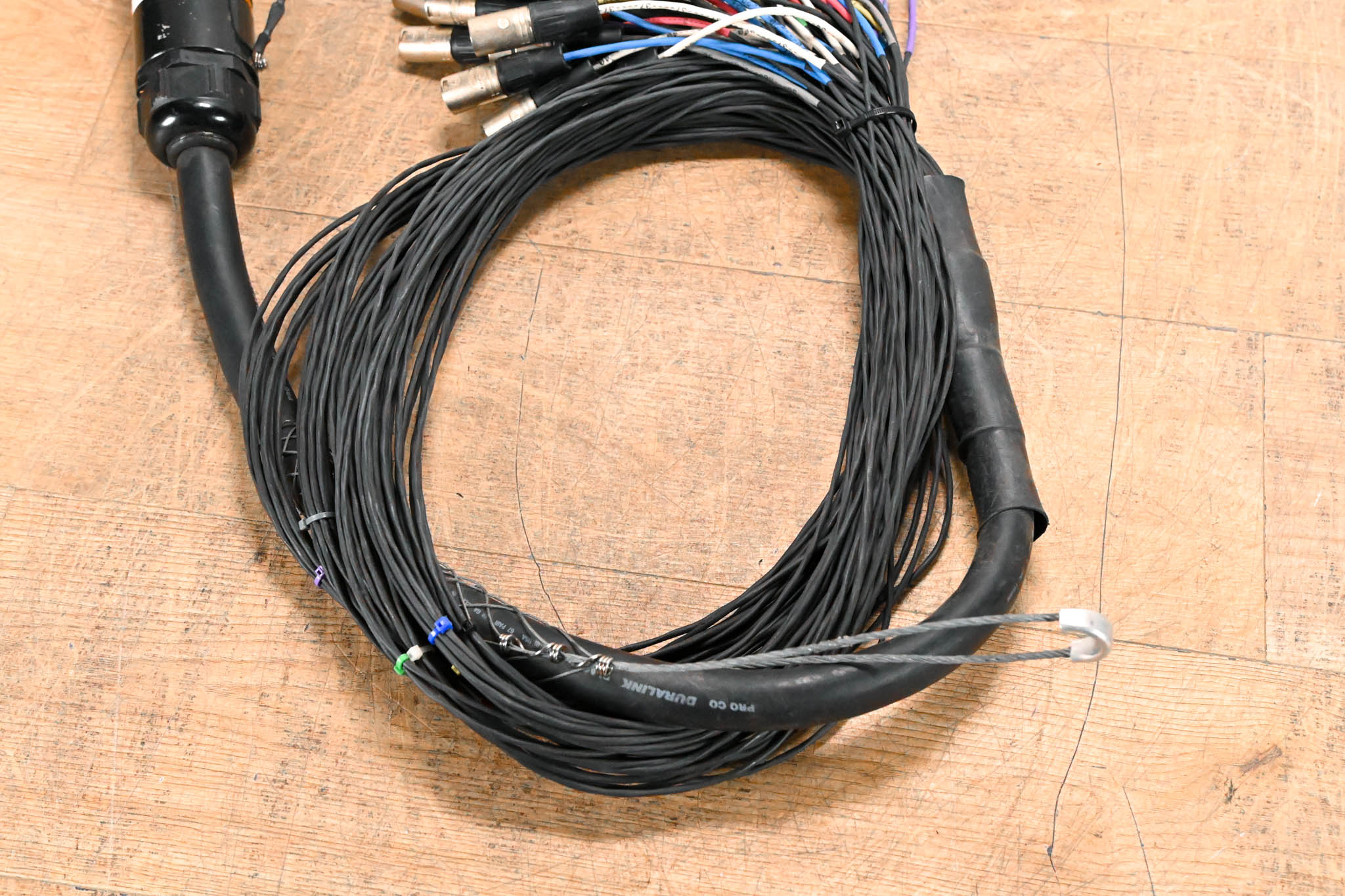 Ten 47 Multipin to 48-Channel XLR Male 10-XLR Returns Fan Snake - 10'