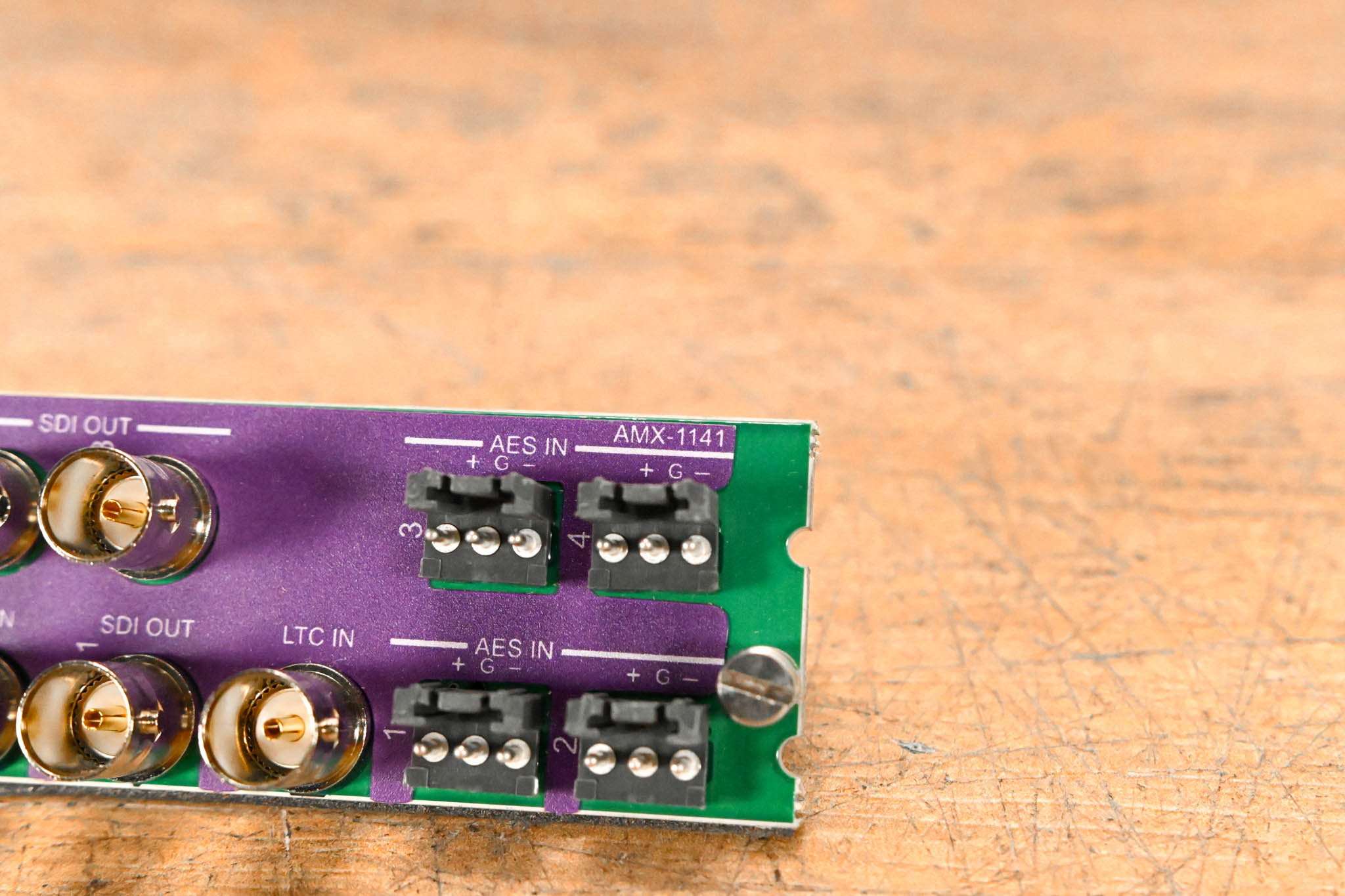 Miranda AMX-1141 Rear I/O Module for Densité Frame