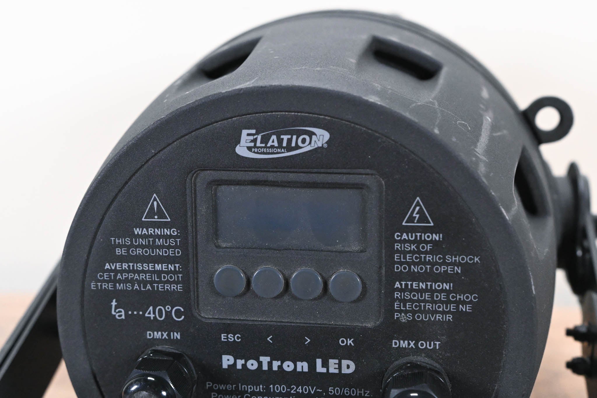 Elation ProTron LED 6,500K Cool White LED Strobe Light