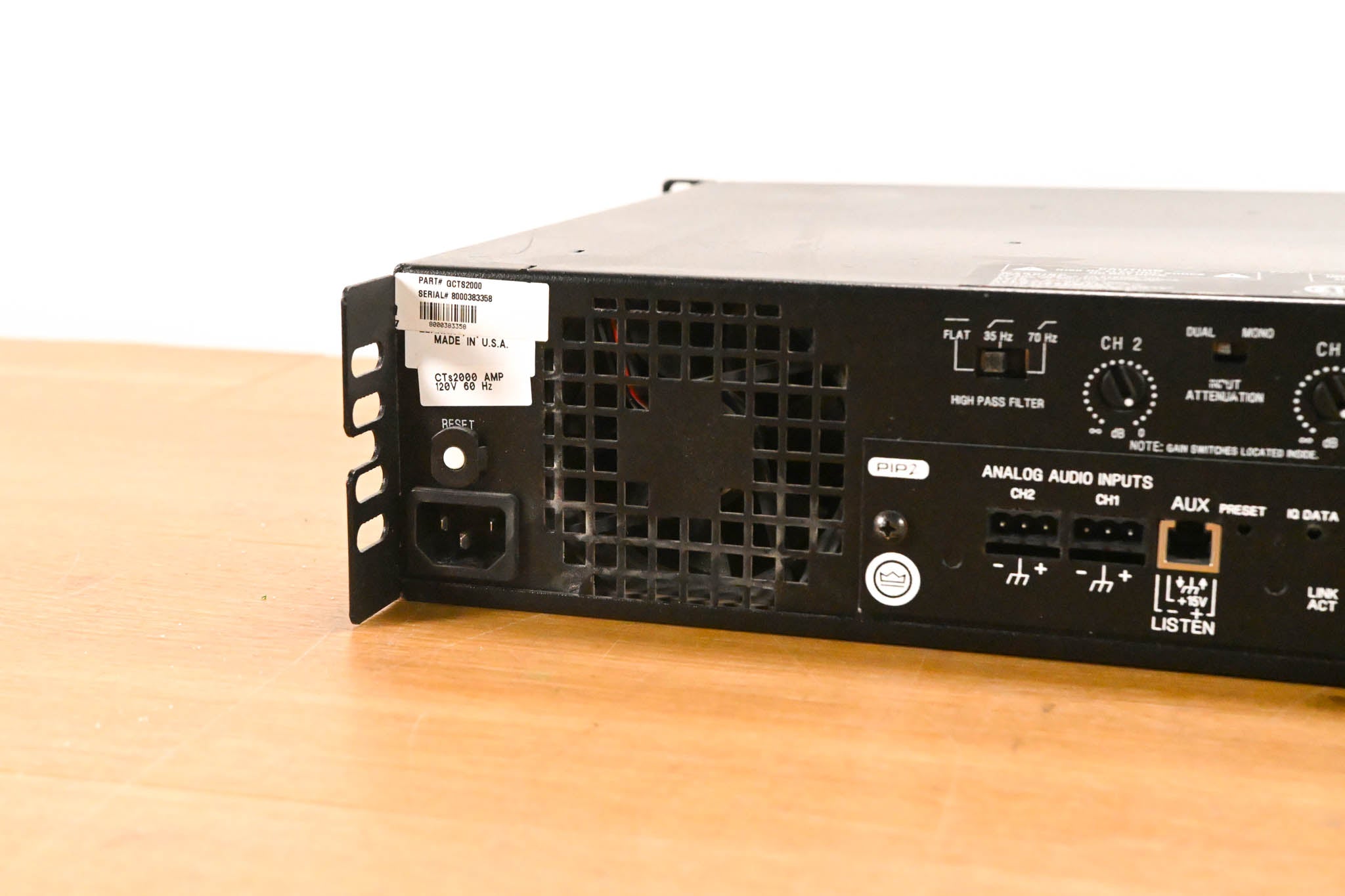 Crown CTs 2000 2-Channel 1000W Power Amplifier