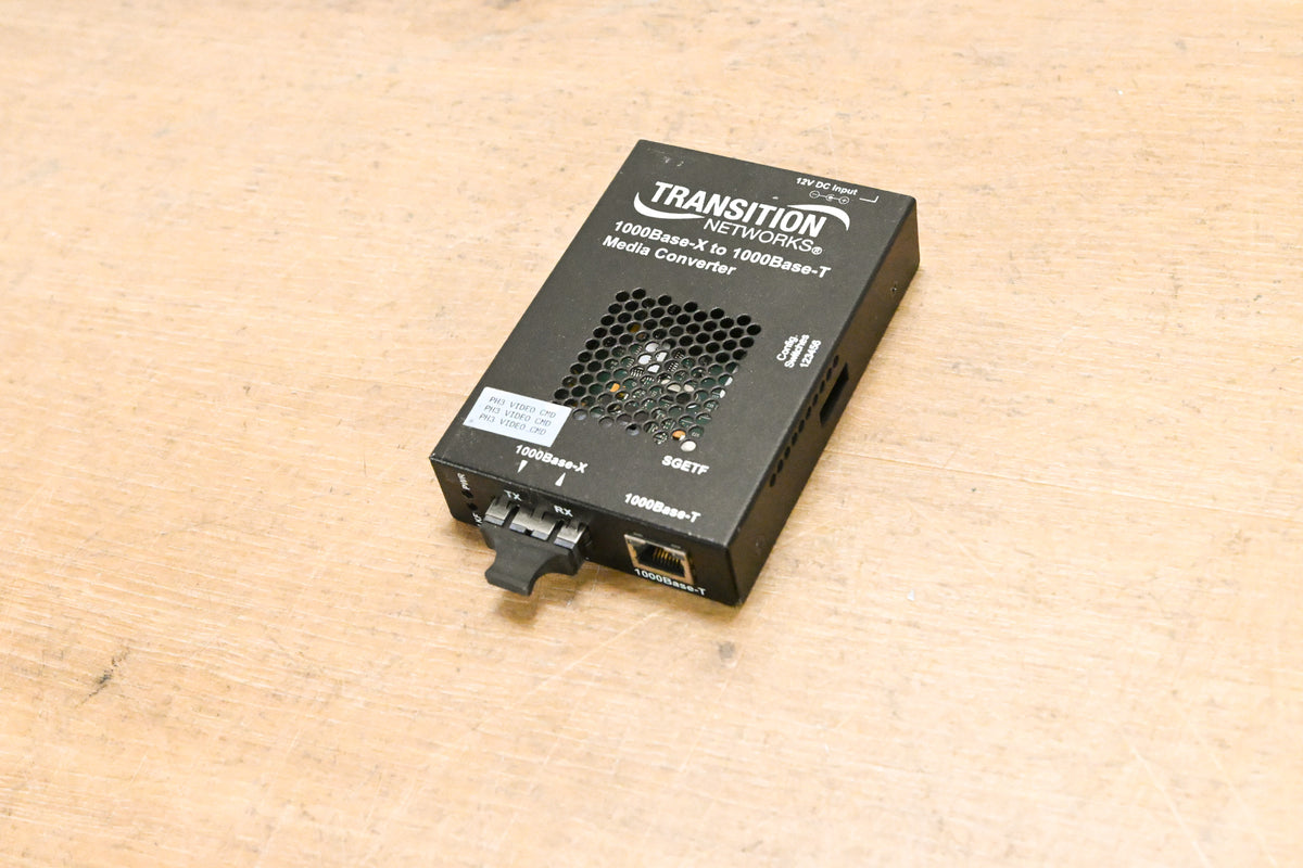 Transition Networks 1000Base-X to 1000Base-T Media Converter (NO PSU)