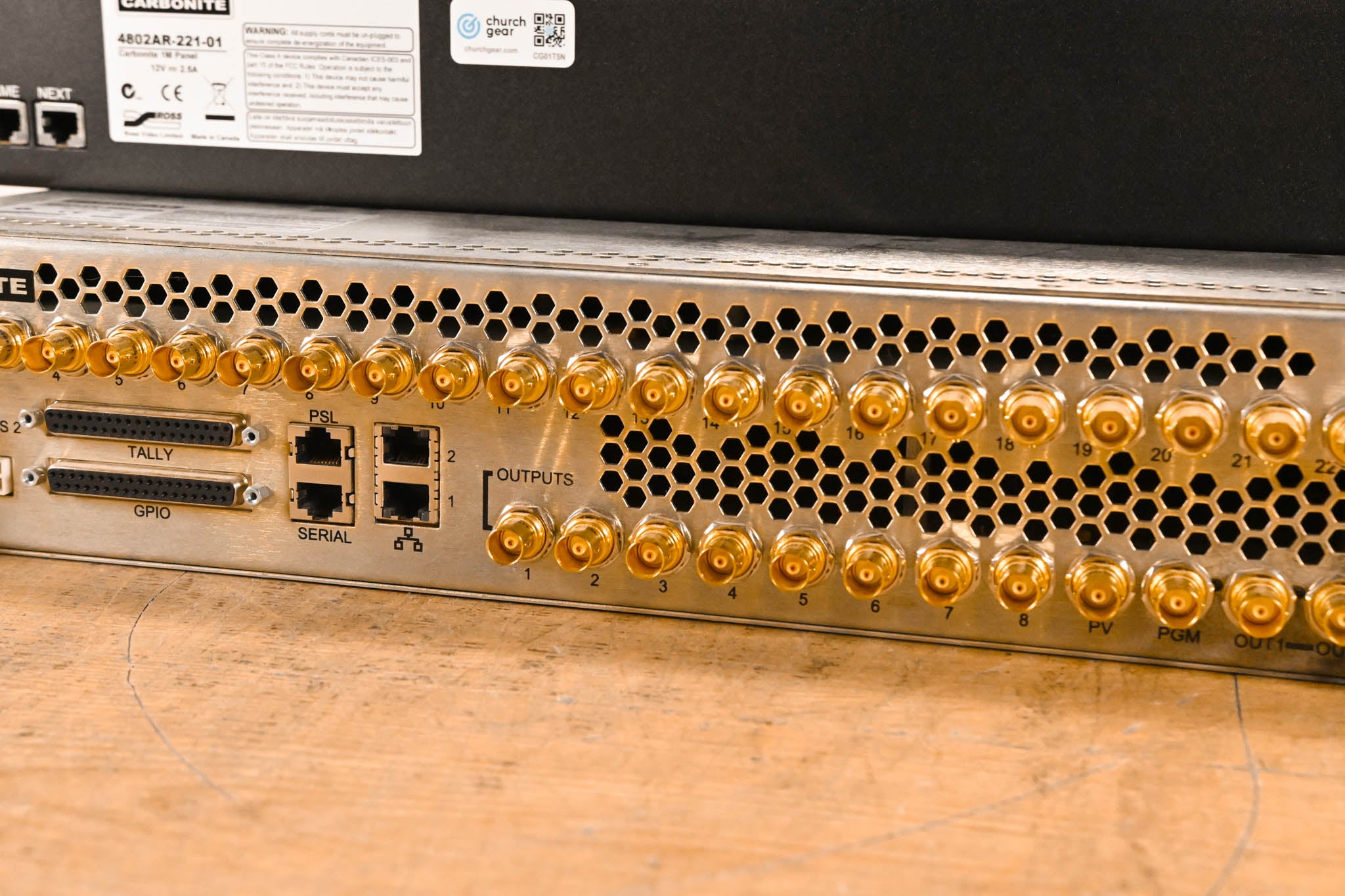 Ross Carbonite 1 M/E Production Switcher with Carbonite 1M Panel