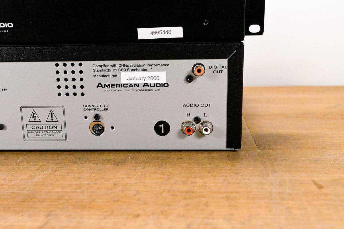 American Audio DCD-PRO310 Professional Dual CD Player