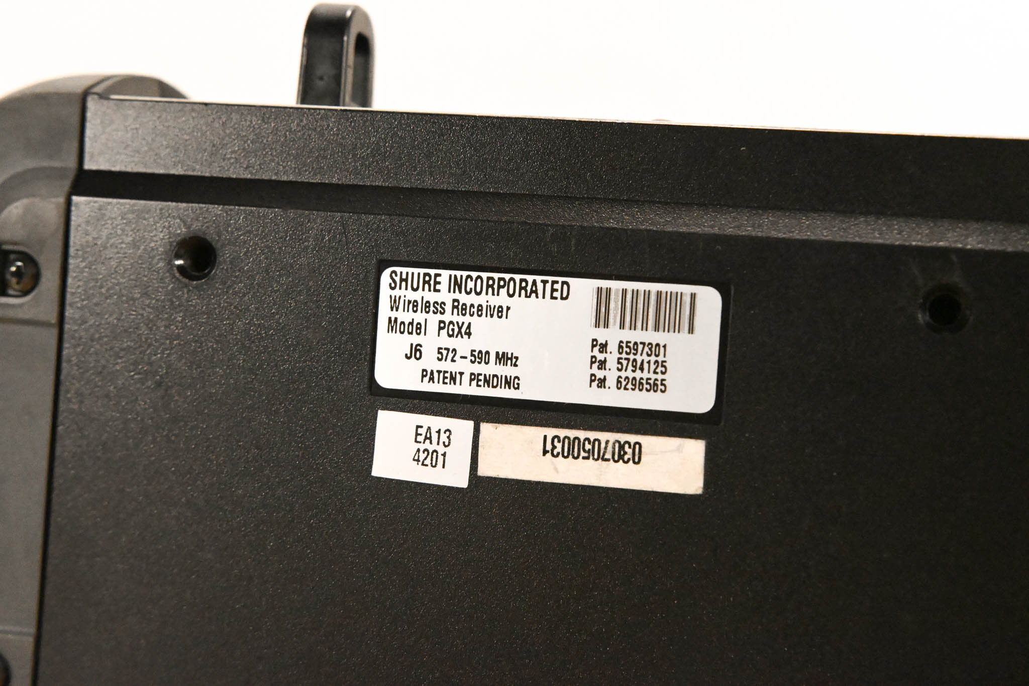 Shure PGX14 Wireless Beltpack System J6 Band - 572-590 MHz (NO PSU)