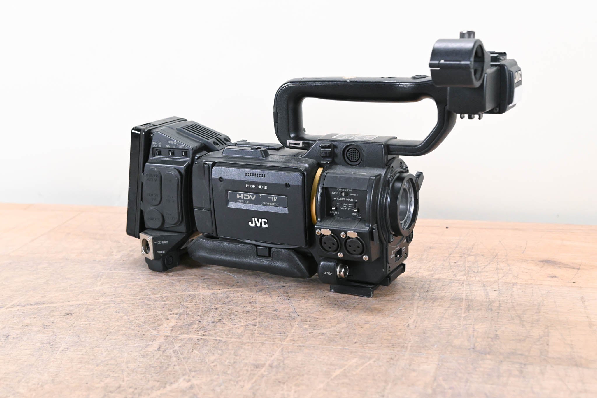 JVC GY-HD250CHU 1/3" 3-CCD Professional HDV Camcorder