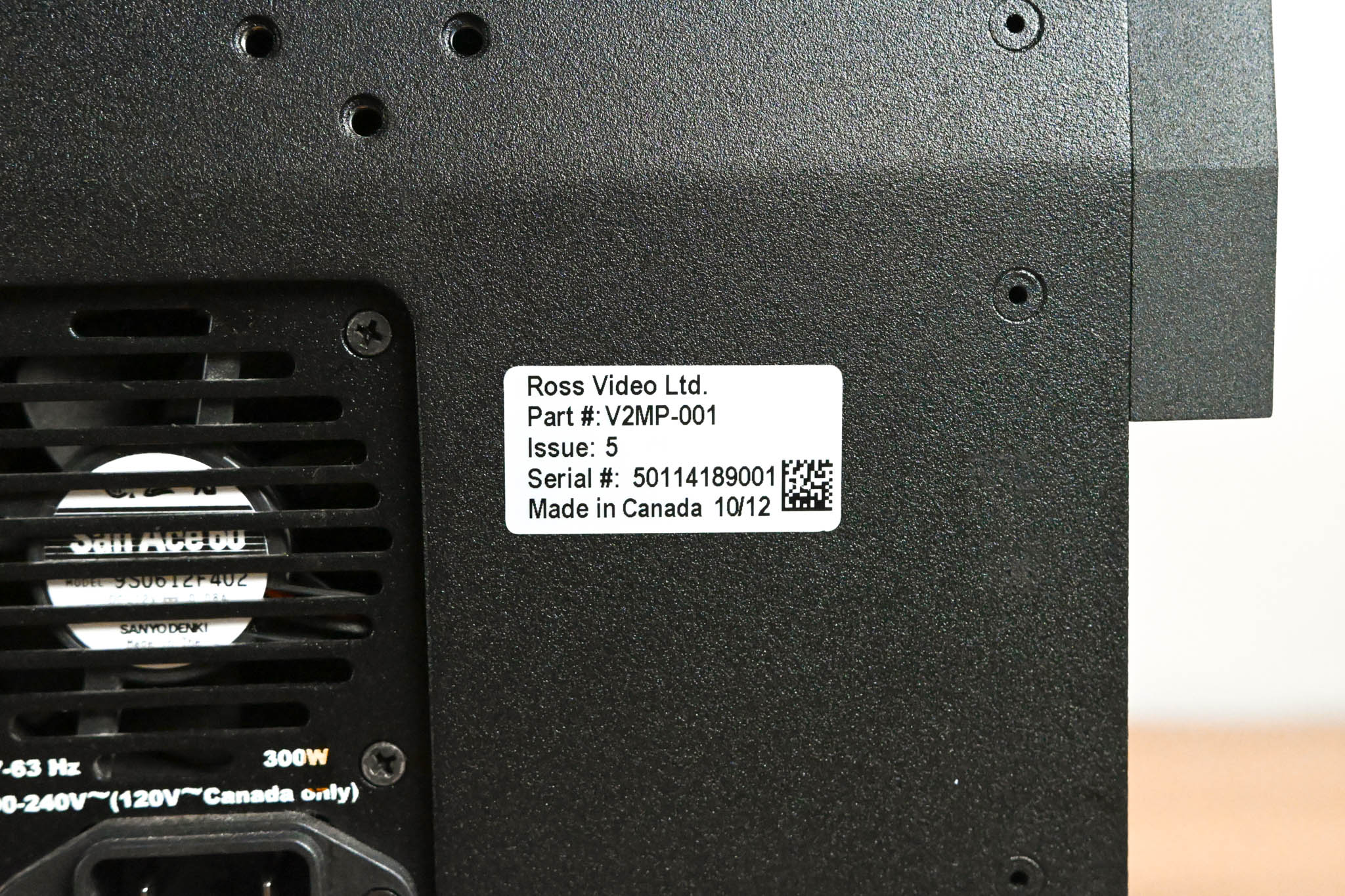 Ross Vision QMD 2 M/E Live Production Engine w/ Vision 2M Control Panel