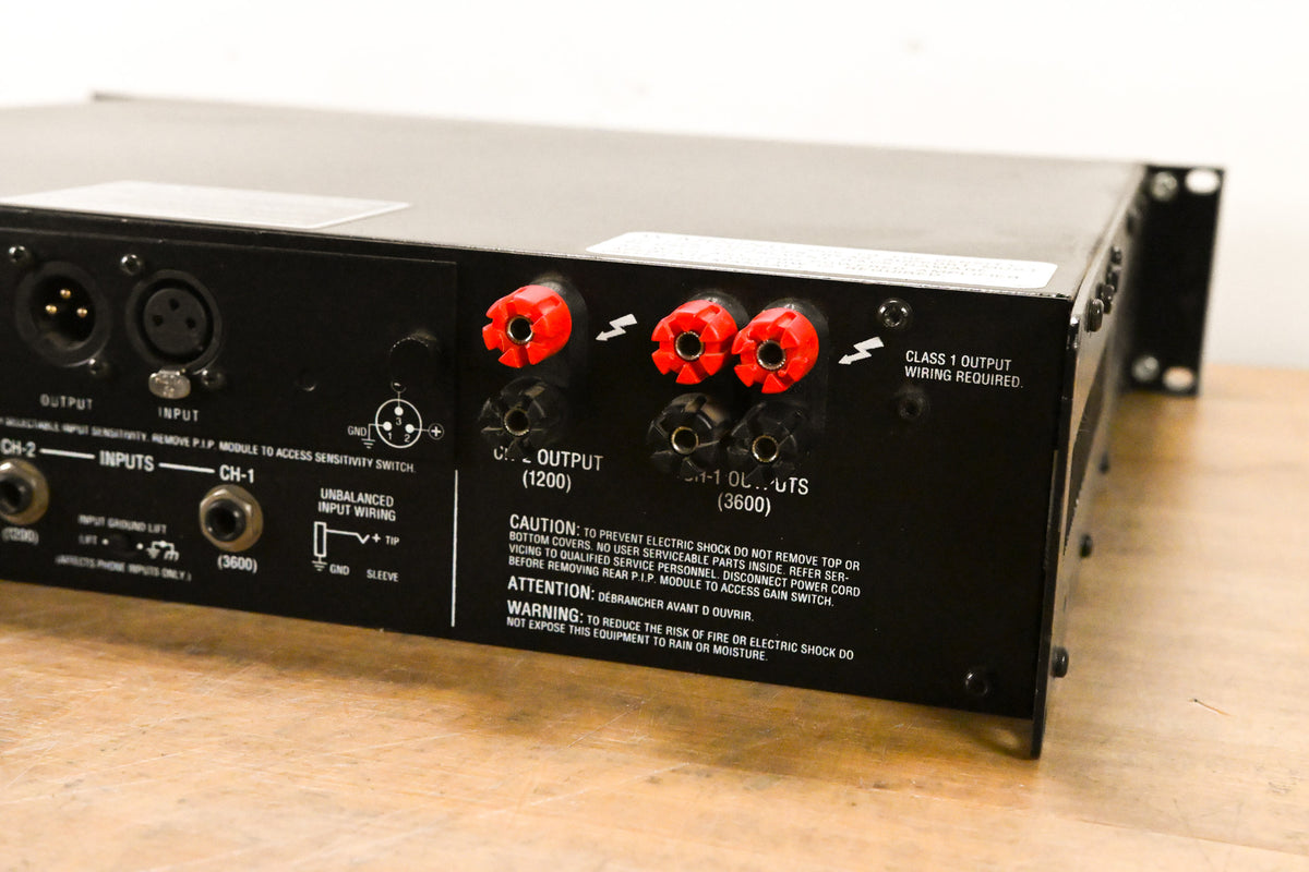 Crown Macro-Tech 36x12 2-Channel Power Amplifier