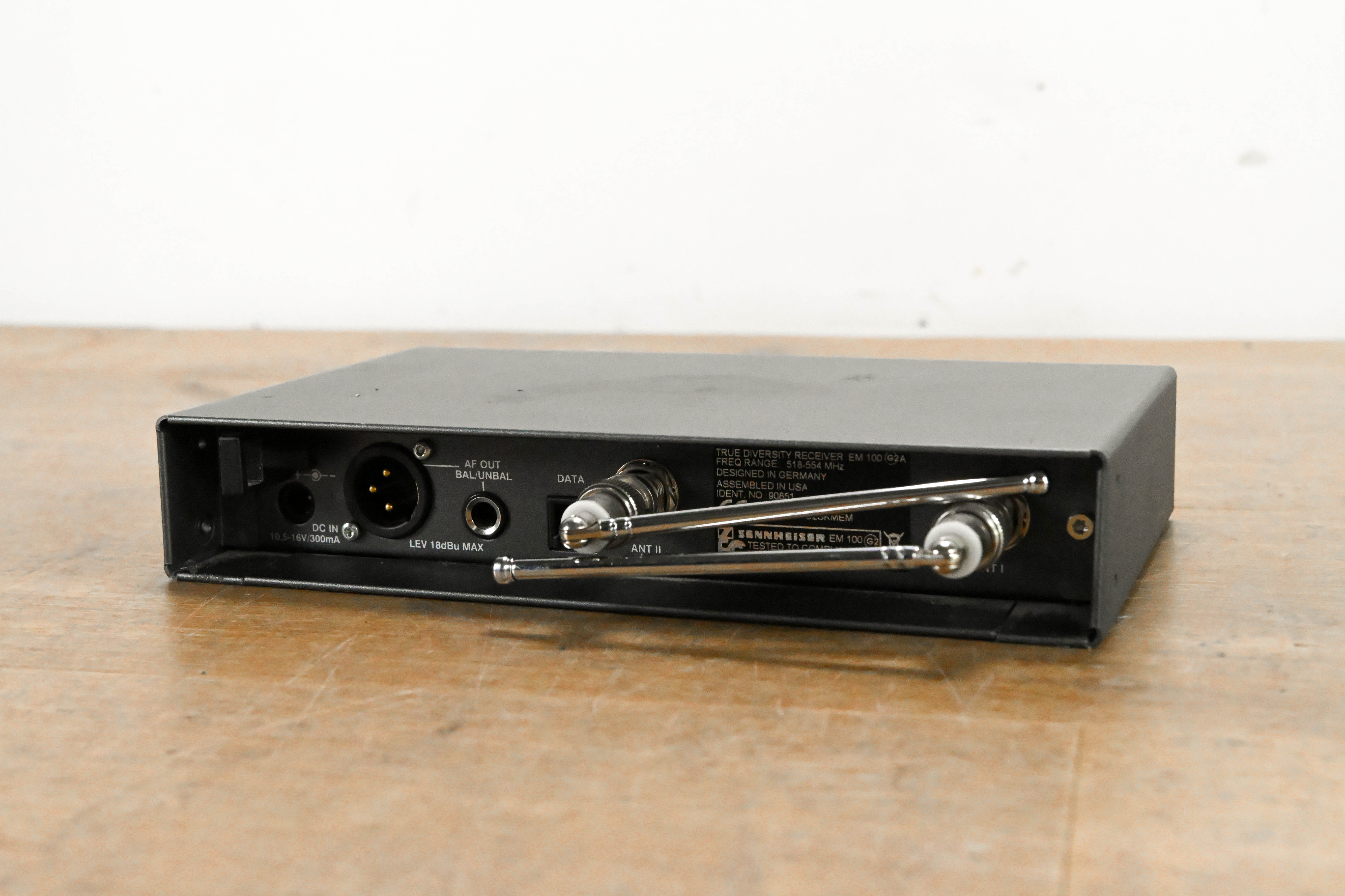 Sennheiser EM 100 G2 Wireless Receiver - 518-554 MHz (NO POWER SUPPLY)