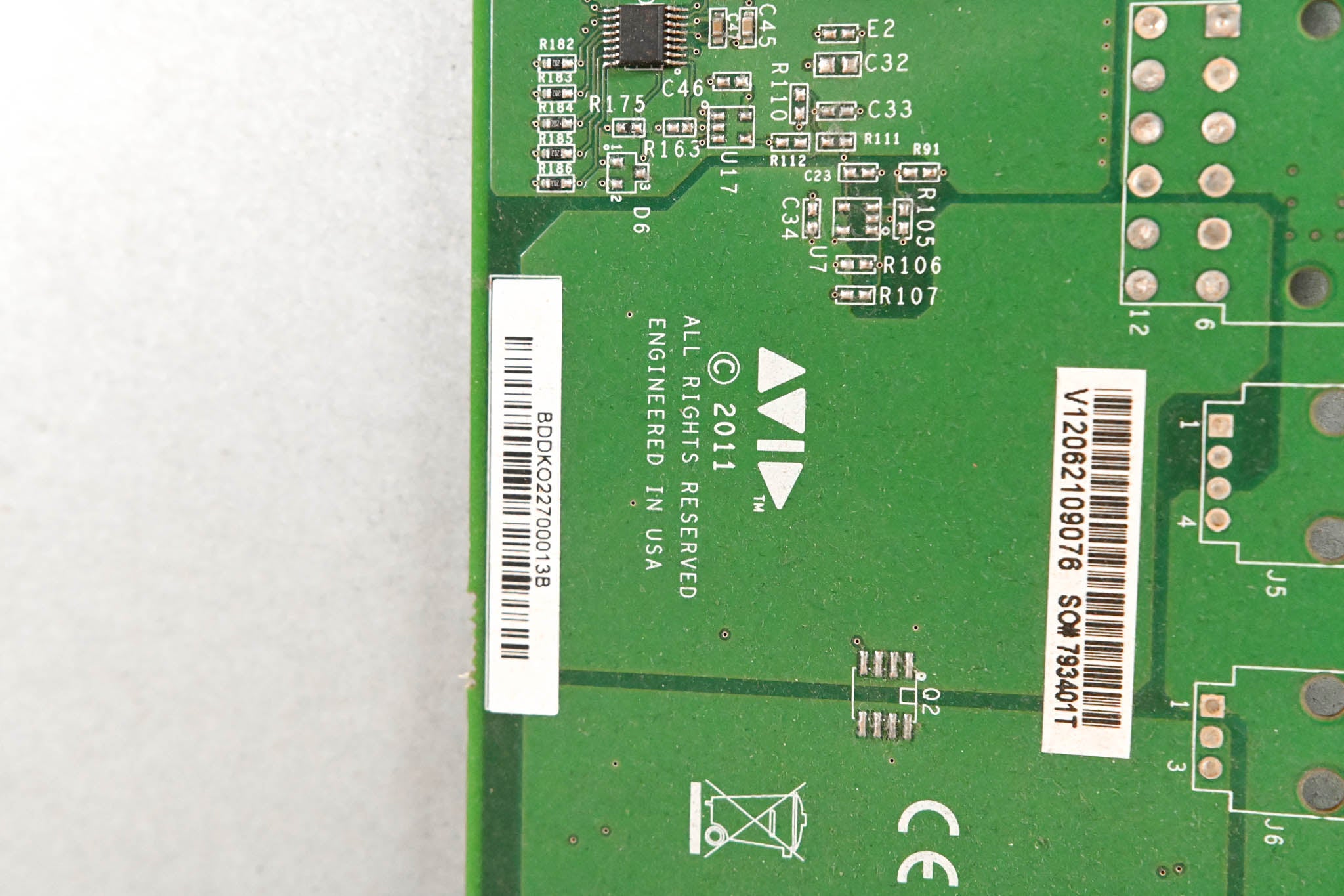 AVID Ethernet Snake Card for VENUE Mix Rack or SC48