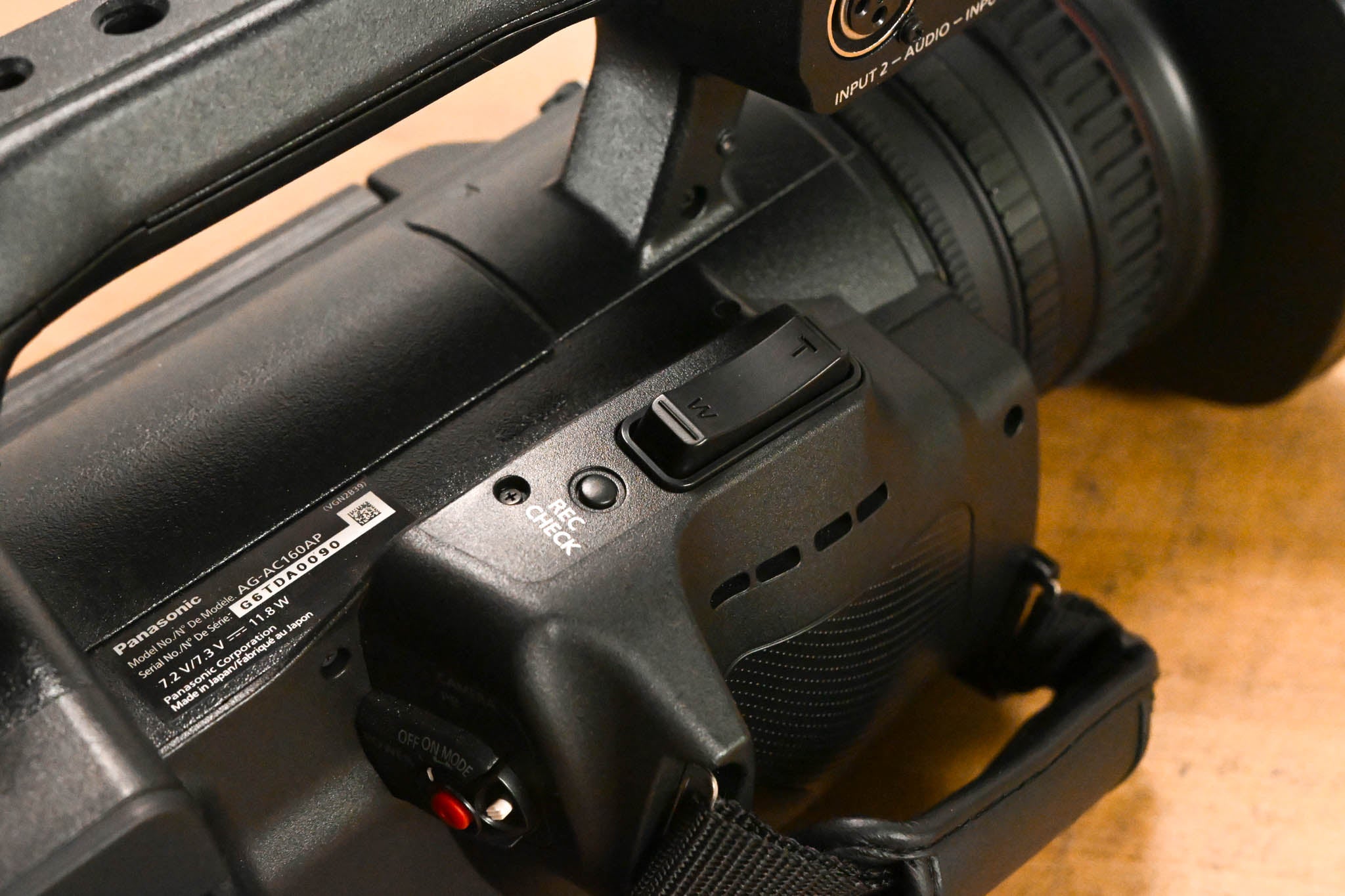 Panasonic AG-AC160AP AVCCAM HD Handheld Camcorder