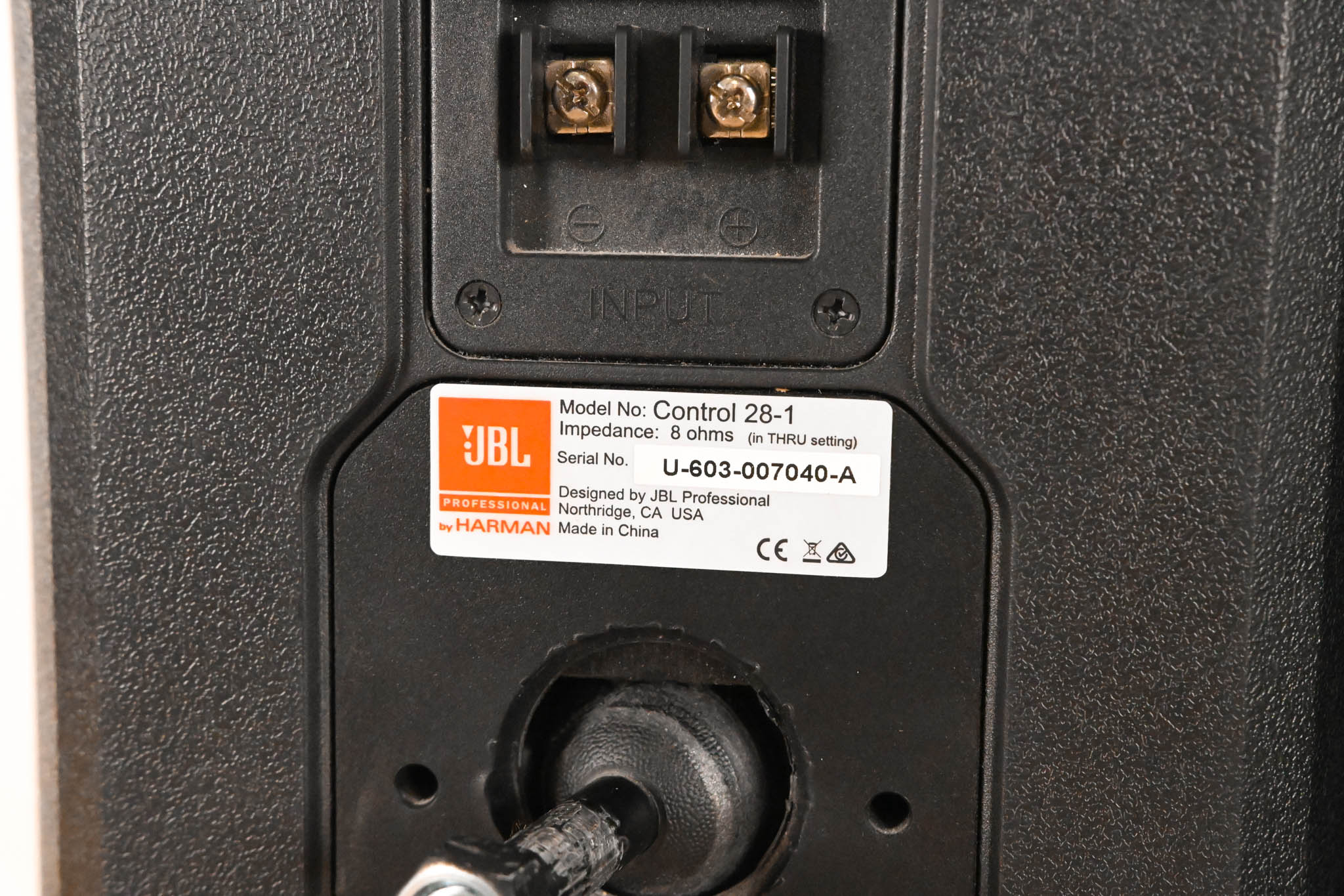 JBL Control 28-1 8" Indoor/Outdoor Surface-Mount Speaker (PAIR)