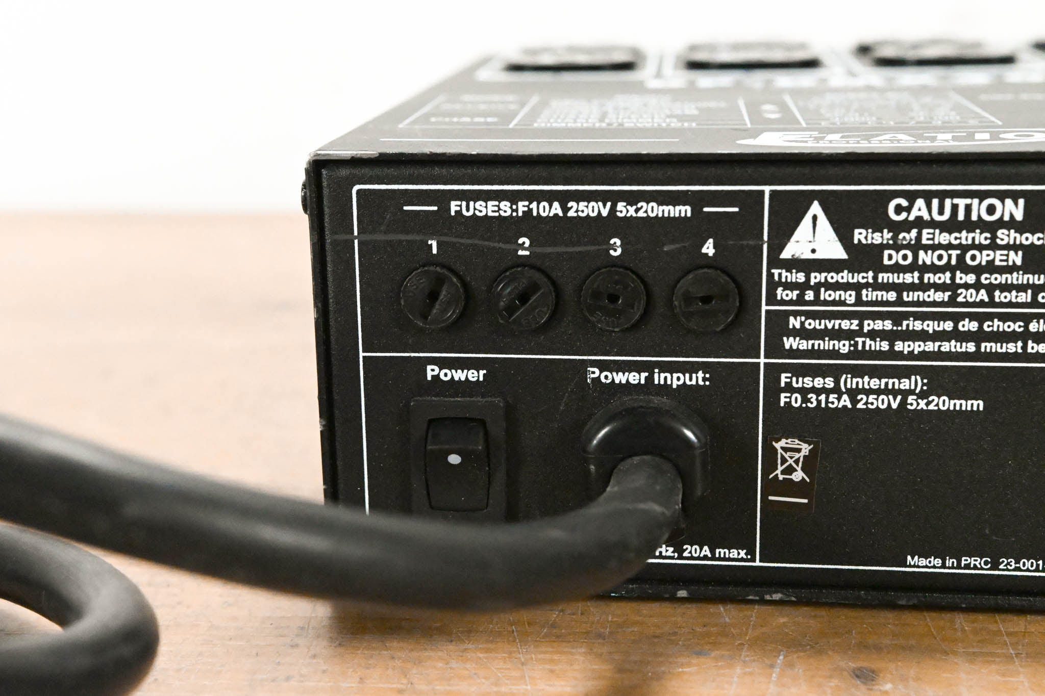 Elation DP-DMX20L 4-Channel DMX Dimmer/Switch Pack