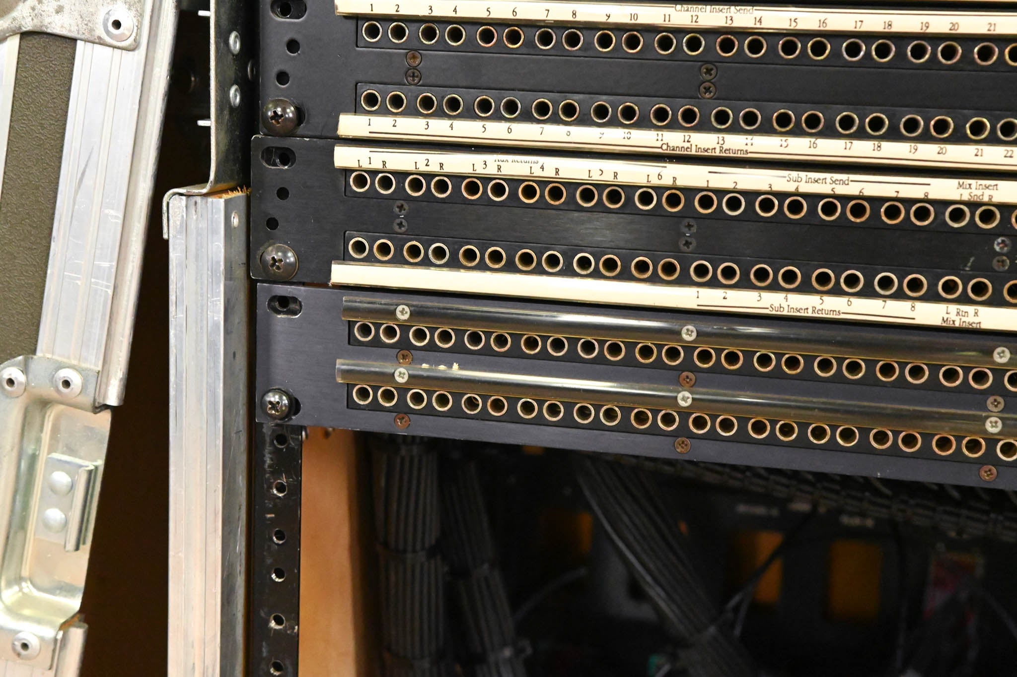 ADC 5x 96-Point TT Patchbay Rack w/ Elco I/O – 16U Rolling Case