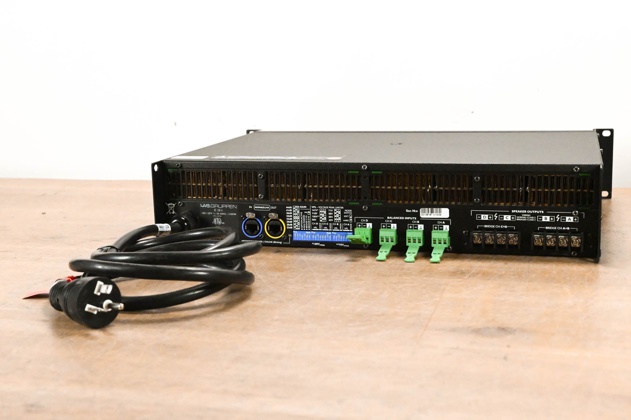 Lab Gruppen C 28:4 2800W 4-Channel Power Amplifier