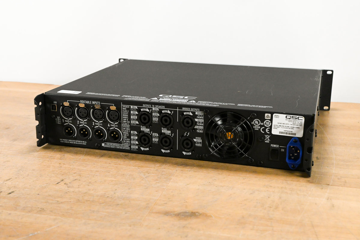 QSC PLD4.5 Four-Channel Power Amplifier with DSP