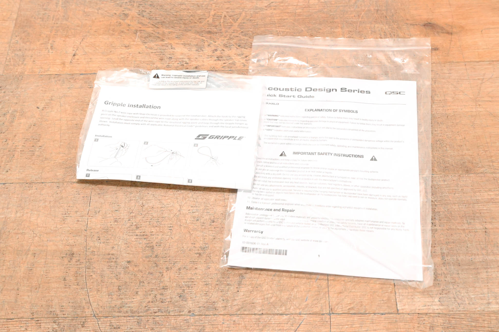 QSC AD-P.Halo Integrated SUB/SAT Pendant Loudspeaker System