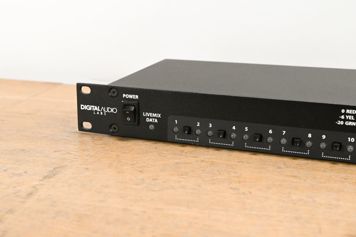 Digital Audio Labs Livemix AD-24 24-CH Analog Input Unit NO POWER SUPPLY