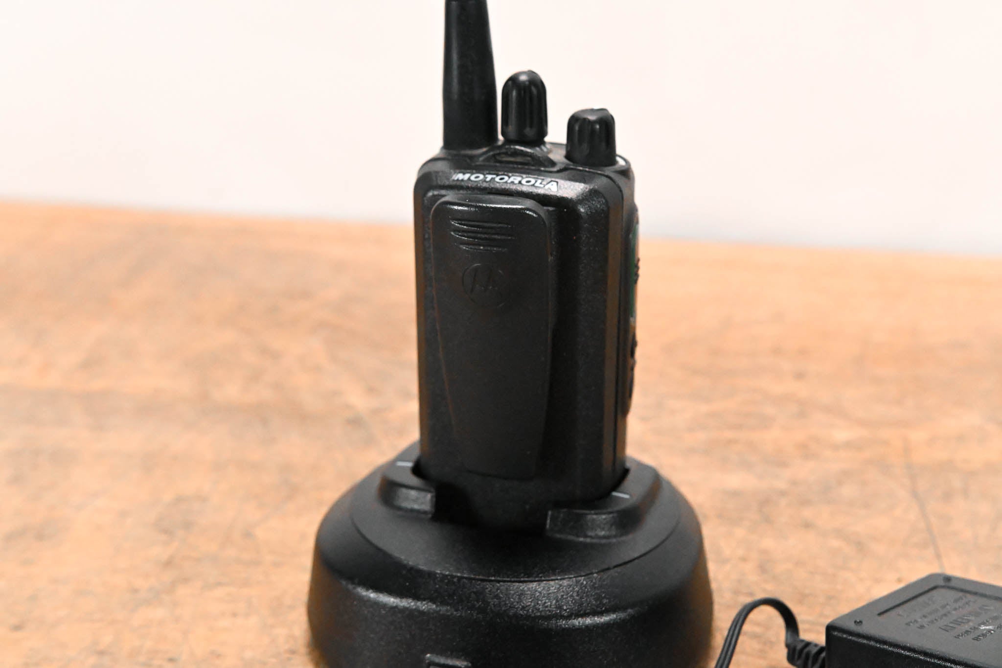Motorola CP185 Portable Two-Way Radio with PMLN5228A Charger