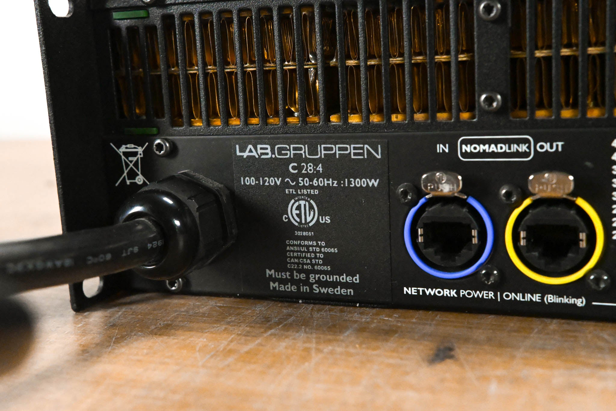 Lab Gruppen C 28:4 2800W 4-Channel Power Amplifier