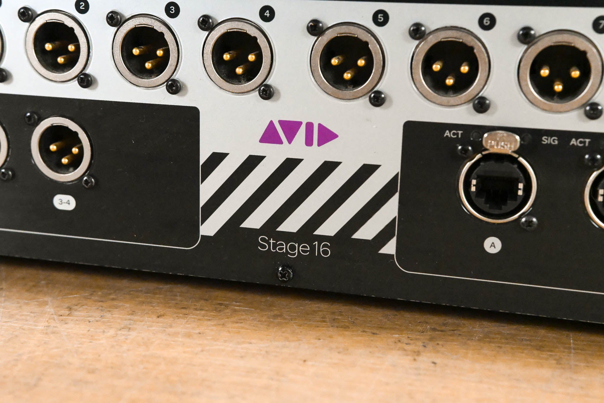 AVID Venue Stage 16 Remote I/O Stage Rack for S3L Digital Mixing System