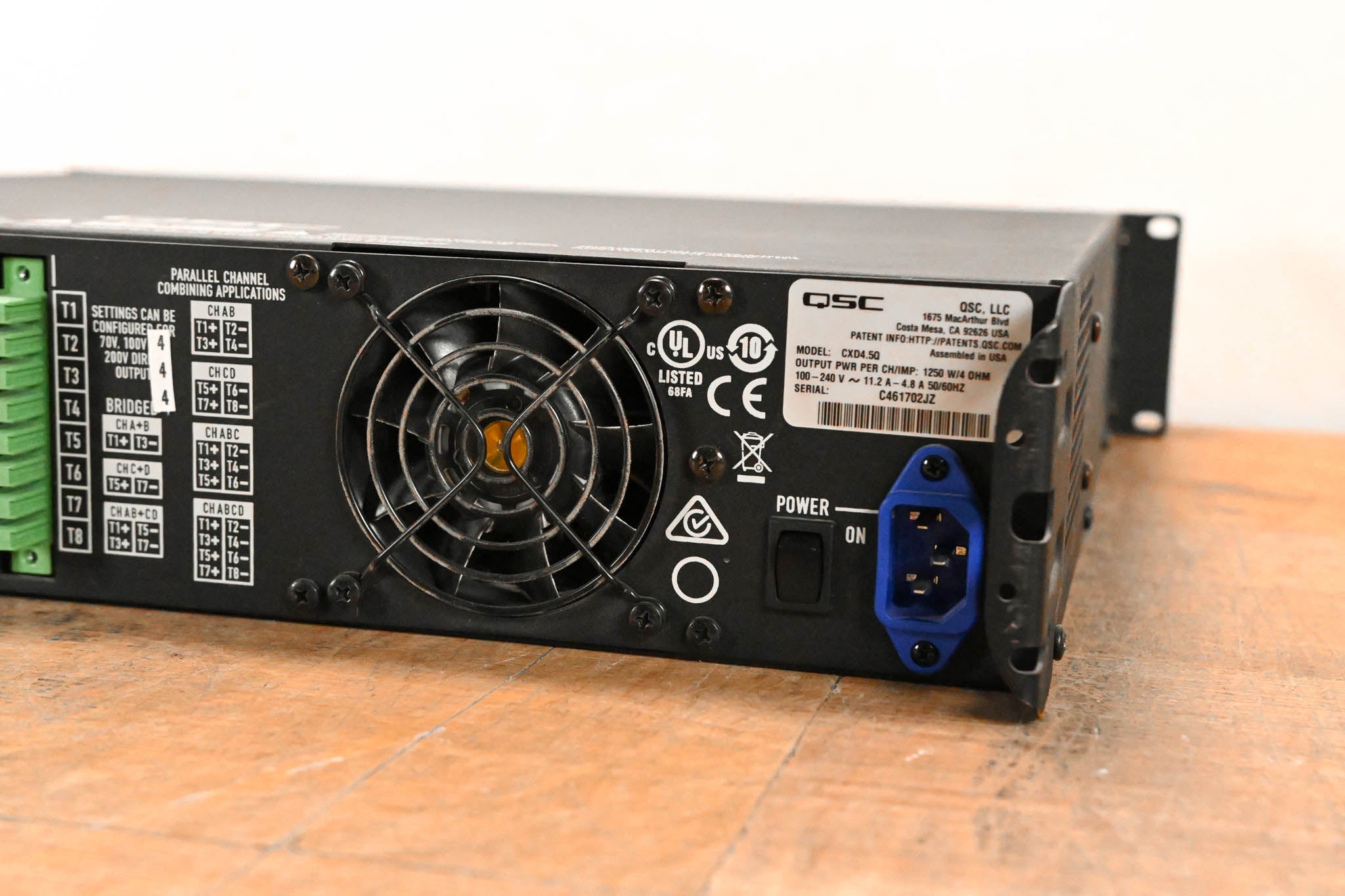 QSC CXD4.5Q 4-Channel Network Amplifier
