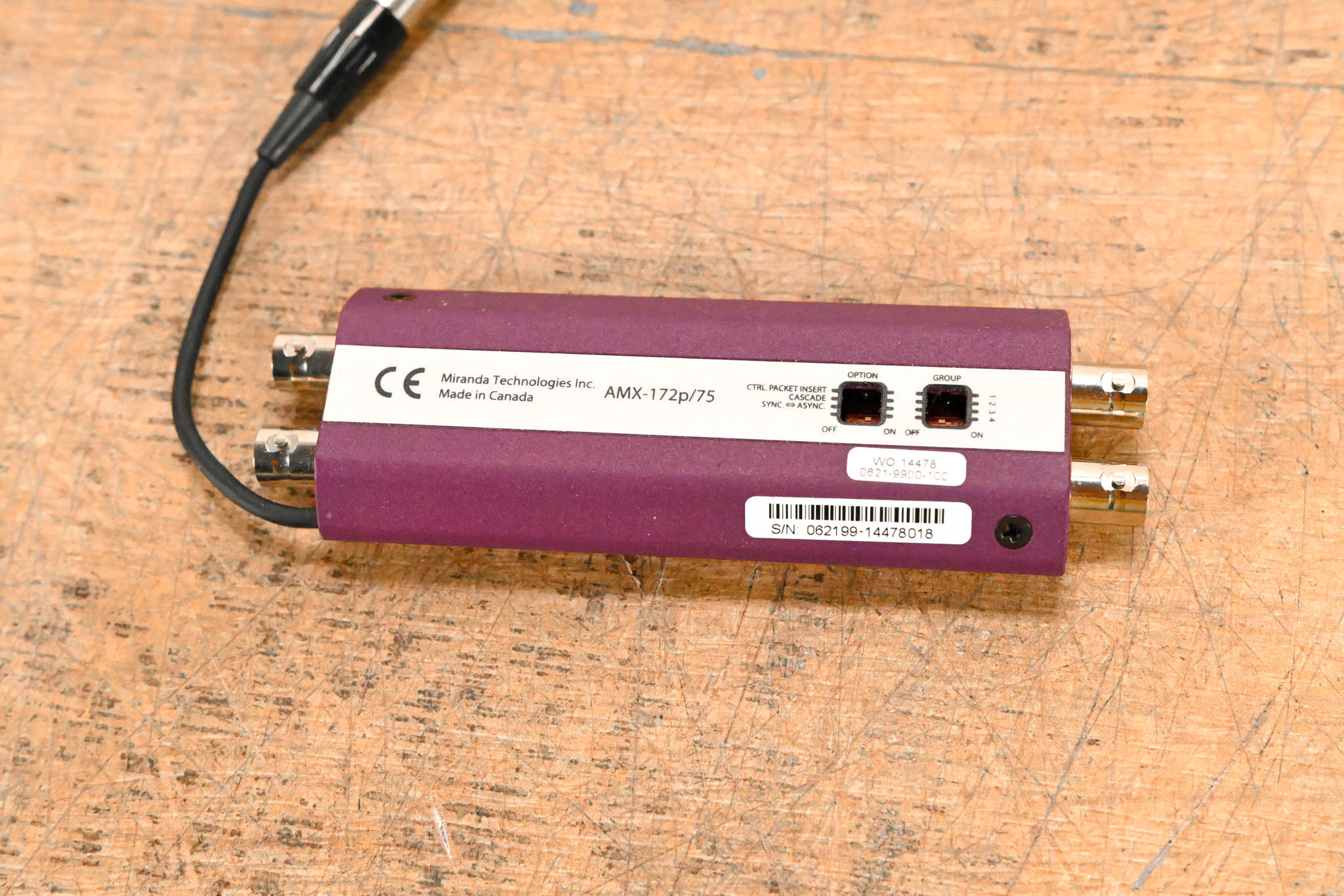 Miranda picoLink AMX-172p/75 Audio Multiplexer (NO PSU)